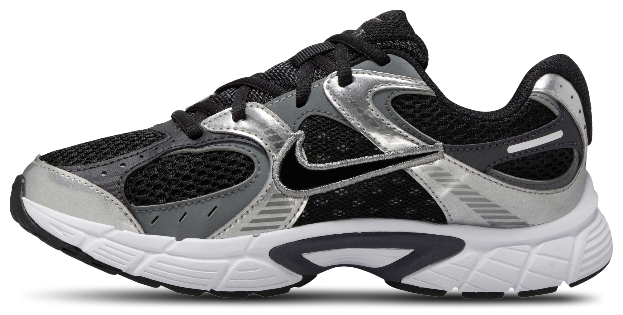 Nike V5 RNR 童款 - Black/White/Silver - Image 2