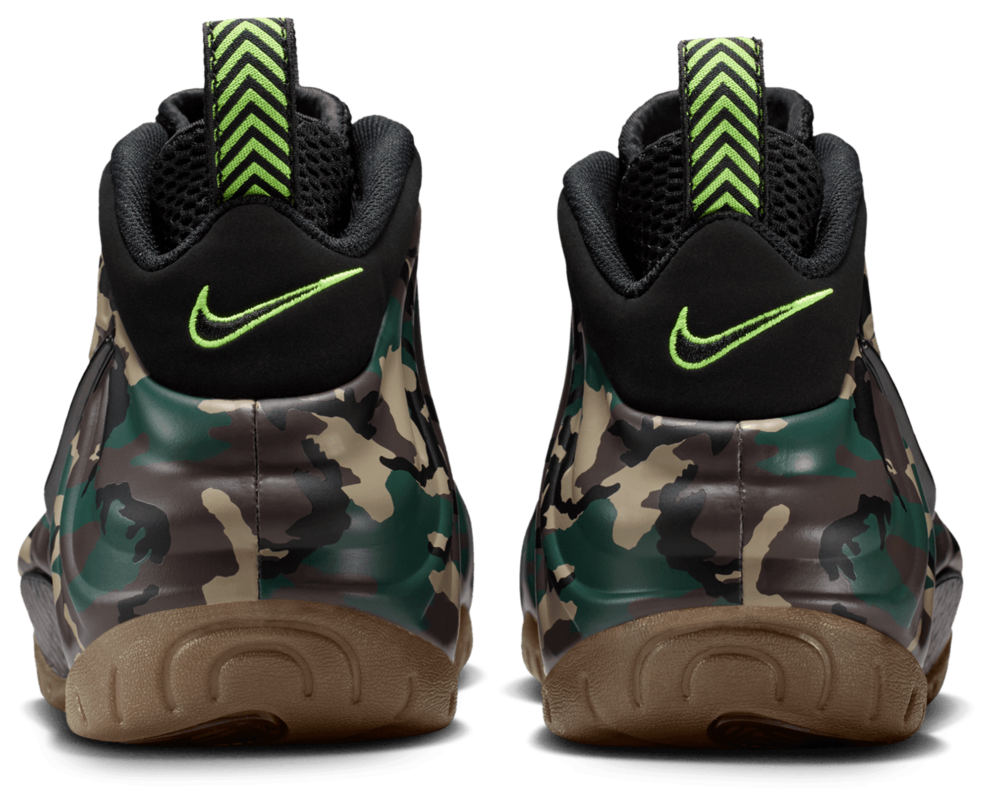Nike Air Foamposite Pro - Black/Green - Image 3