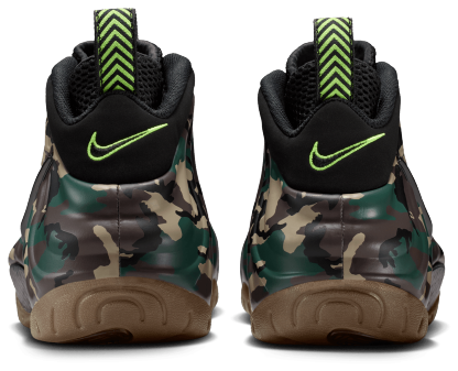 Nike Air Foamposite Pro - Black/Green - Image 3