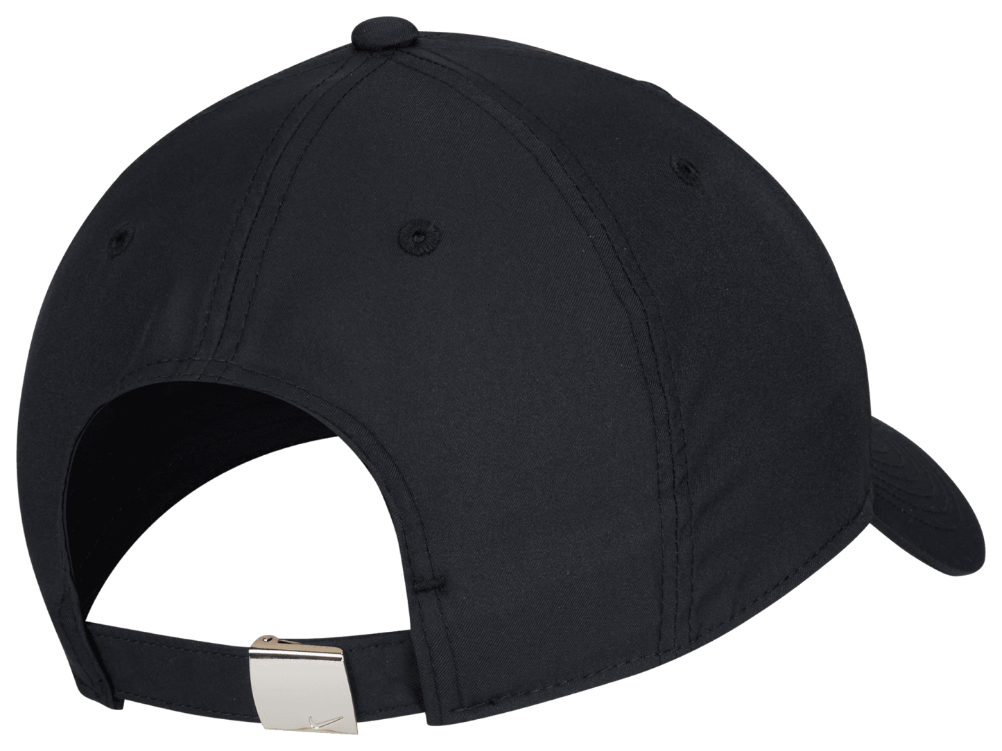 Nike Dri-FIT Club Cap - Black/Metallic Silver - Image 2