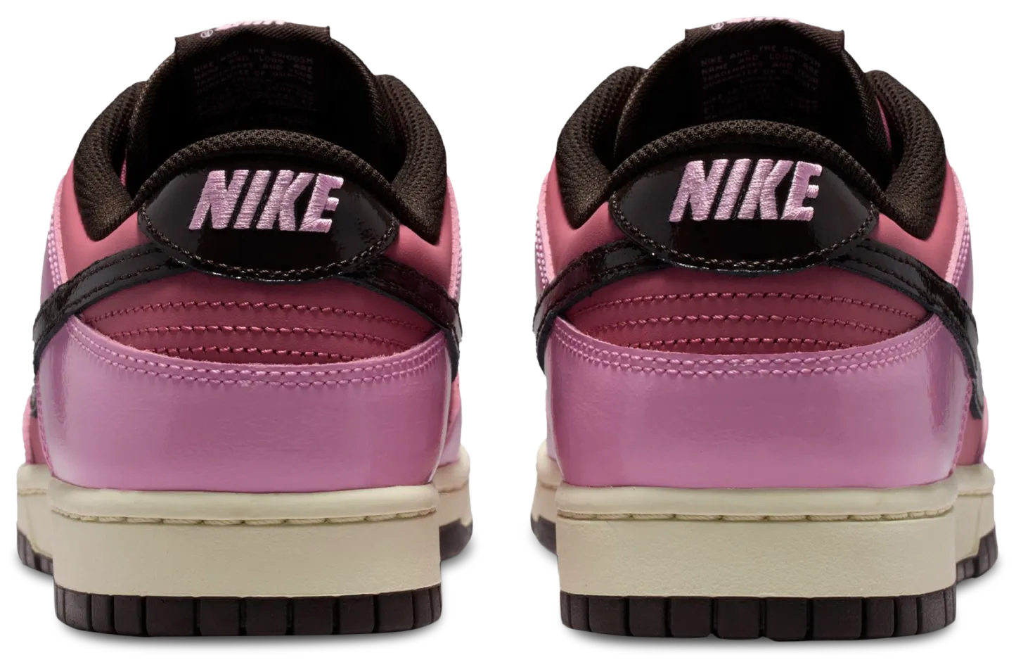 Nike Dunk Low - Brown/White/Pink - Image 3