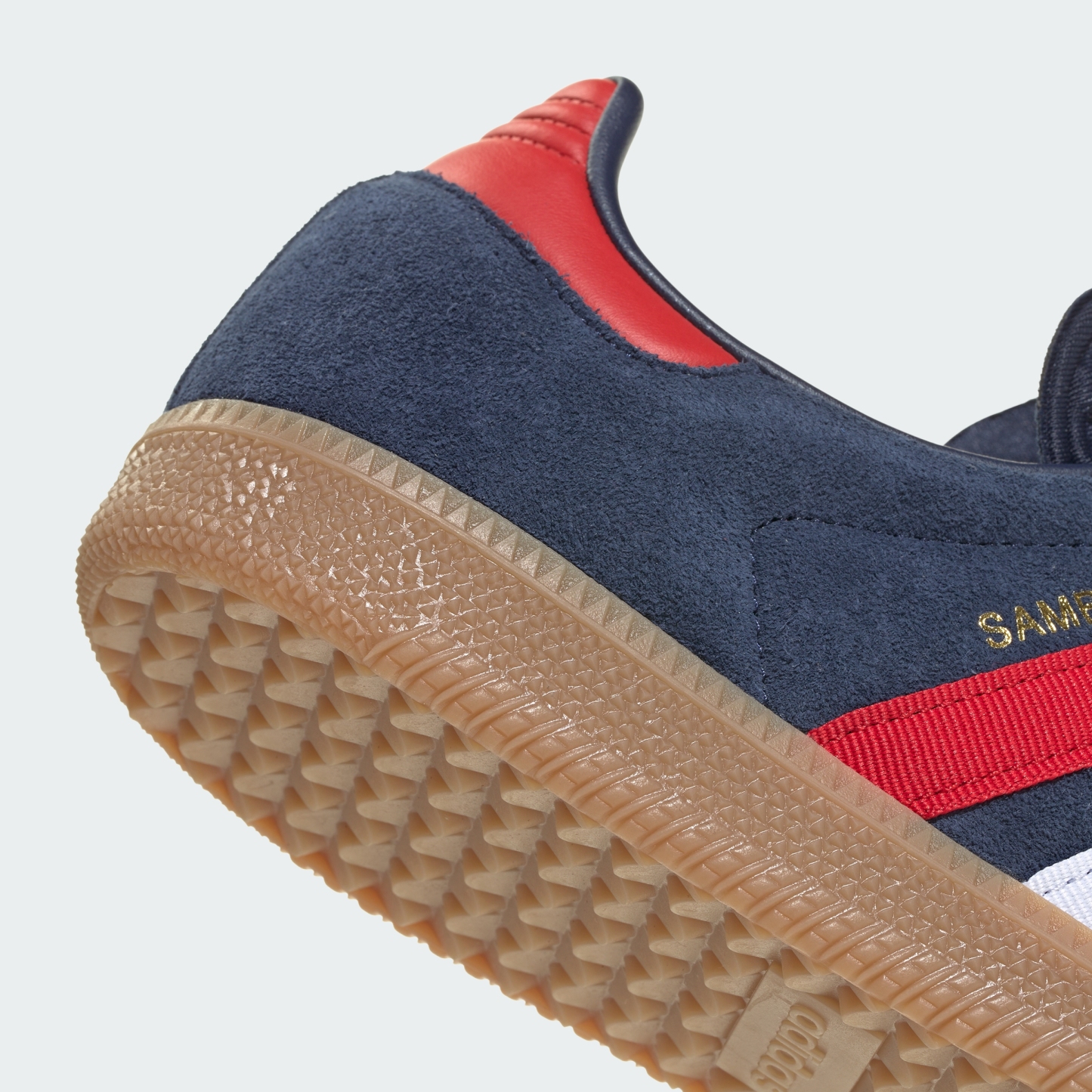 adidas Samba OG Shoes - Night Indigo / Better Scarlet / Cloud White - View 9