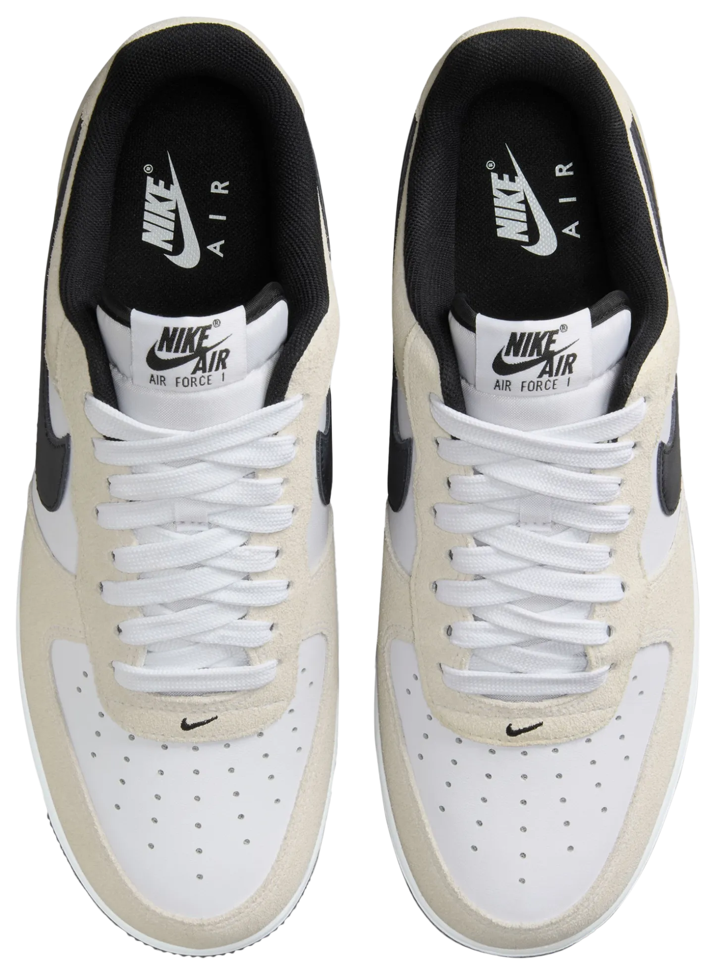Nike AF1 '07 LV8 1 - White/Black/White - Image 4