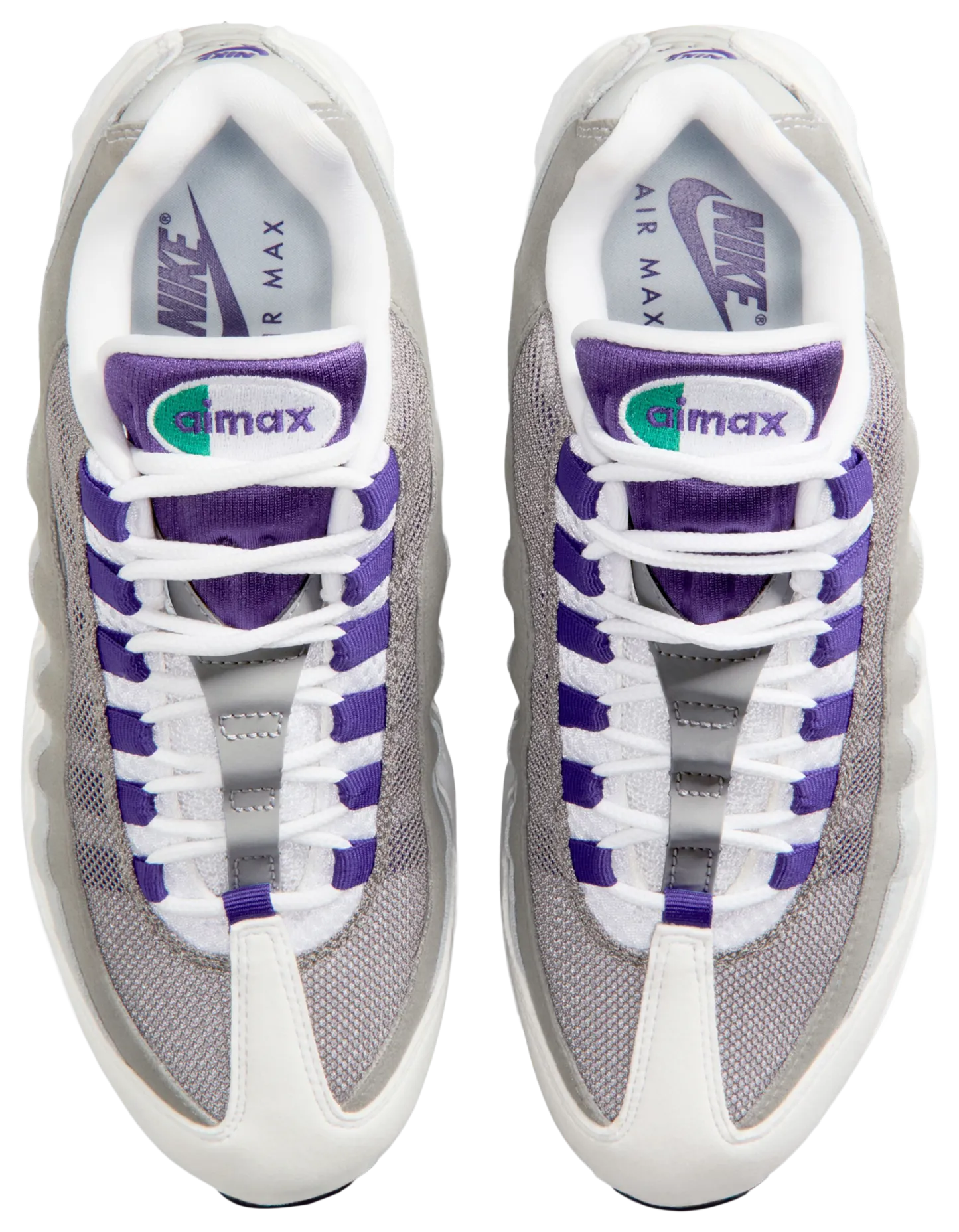 Nike Air Max 95 OG - Court Purple/Wolf Grey/White - Image 4