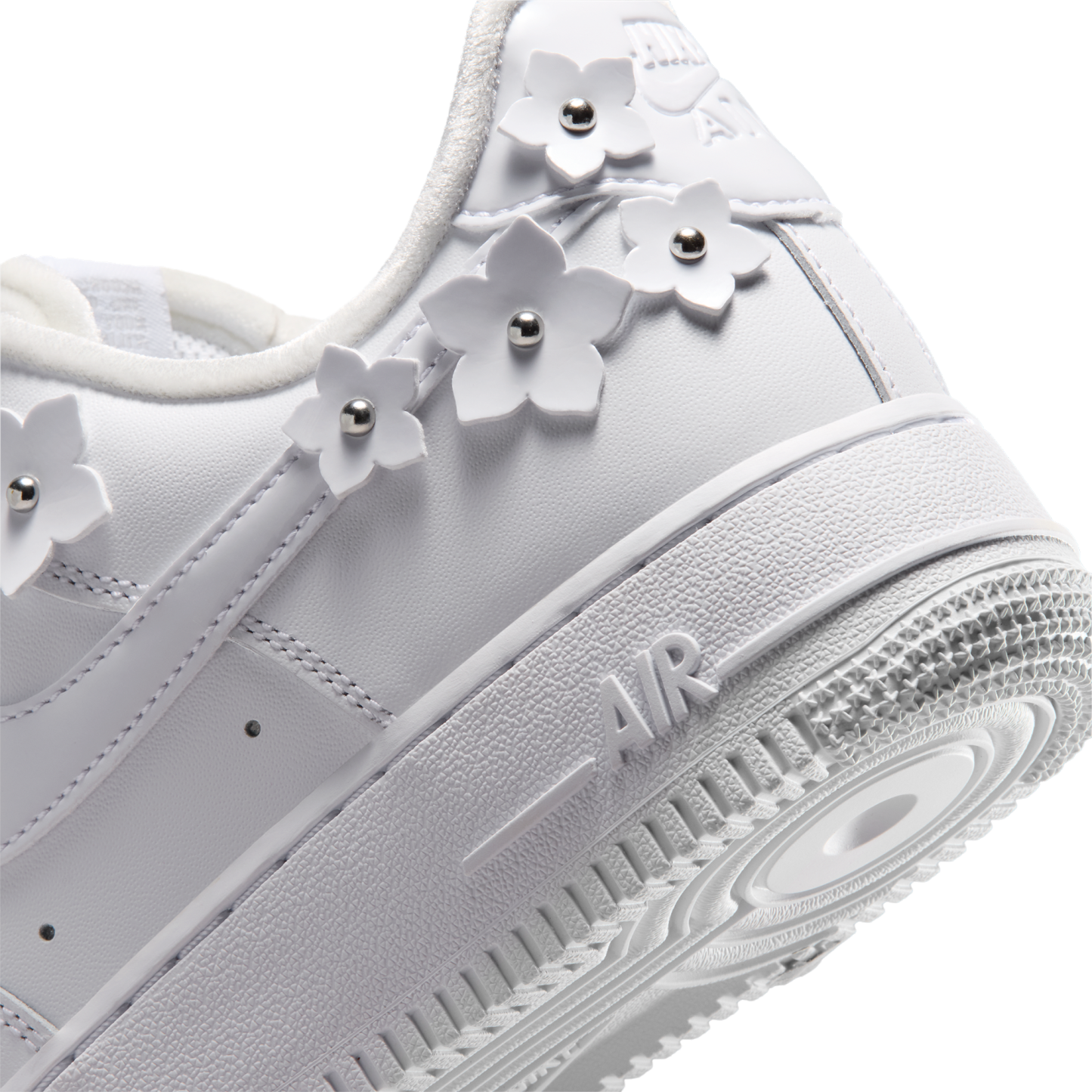 Nike Air Force 1 '07 - White/White/Wolf Grey - Image 7