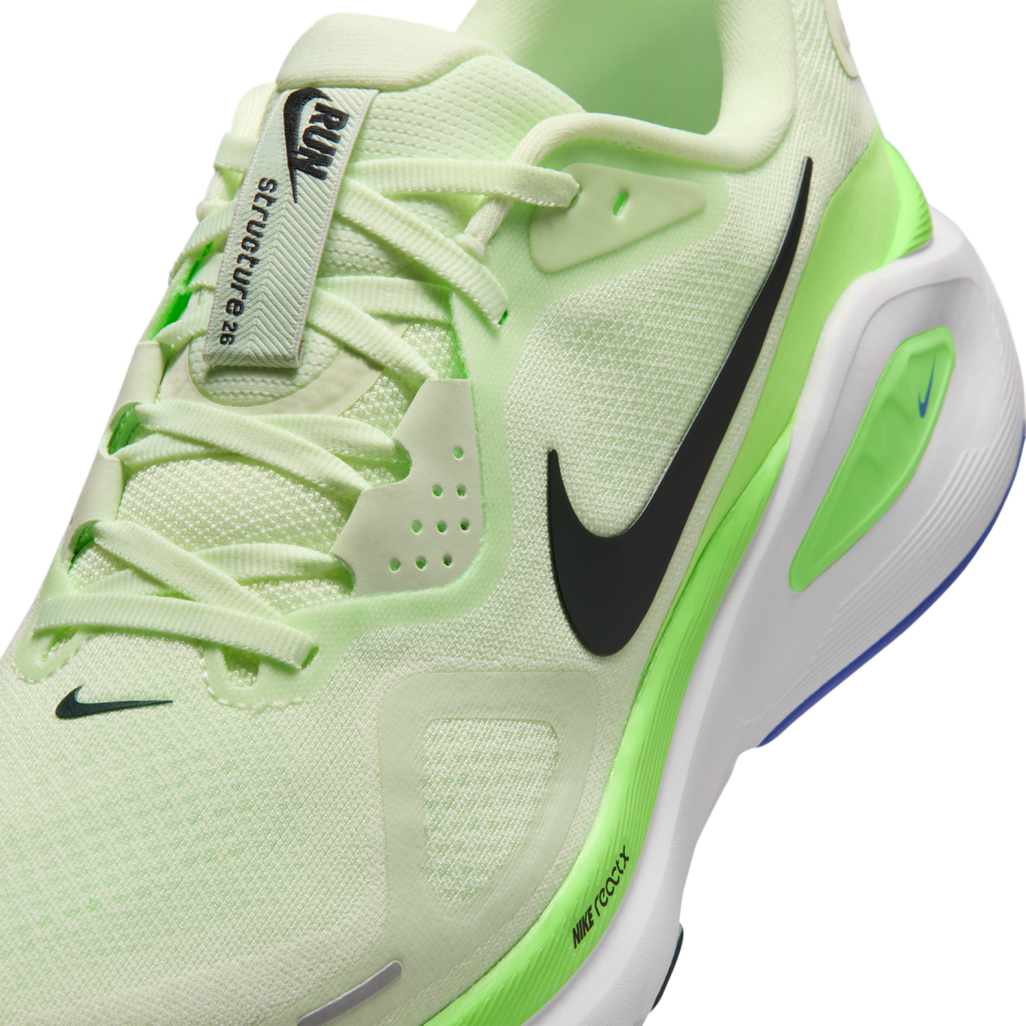 Nike Structure 26 - Volt Tint/Lime Blast/Black Spruce - Image 7