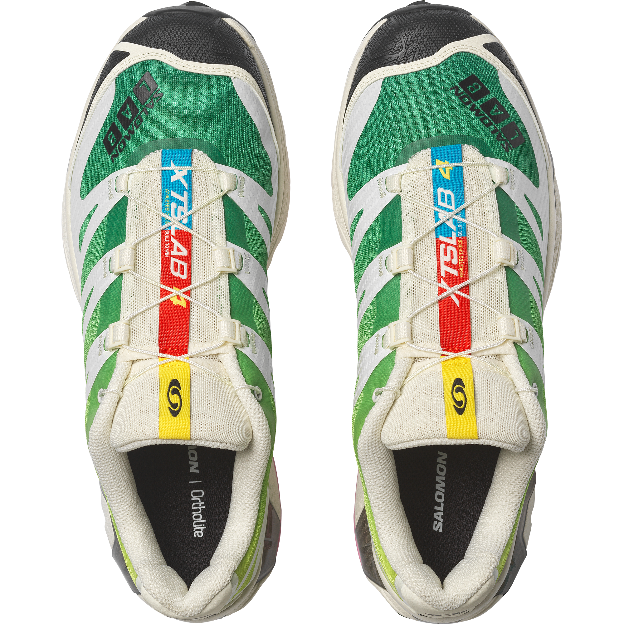 Salomon XT-4 OG - Vanilla Ice / Acid Lime / Pink Frosting - View 2