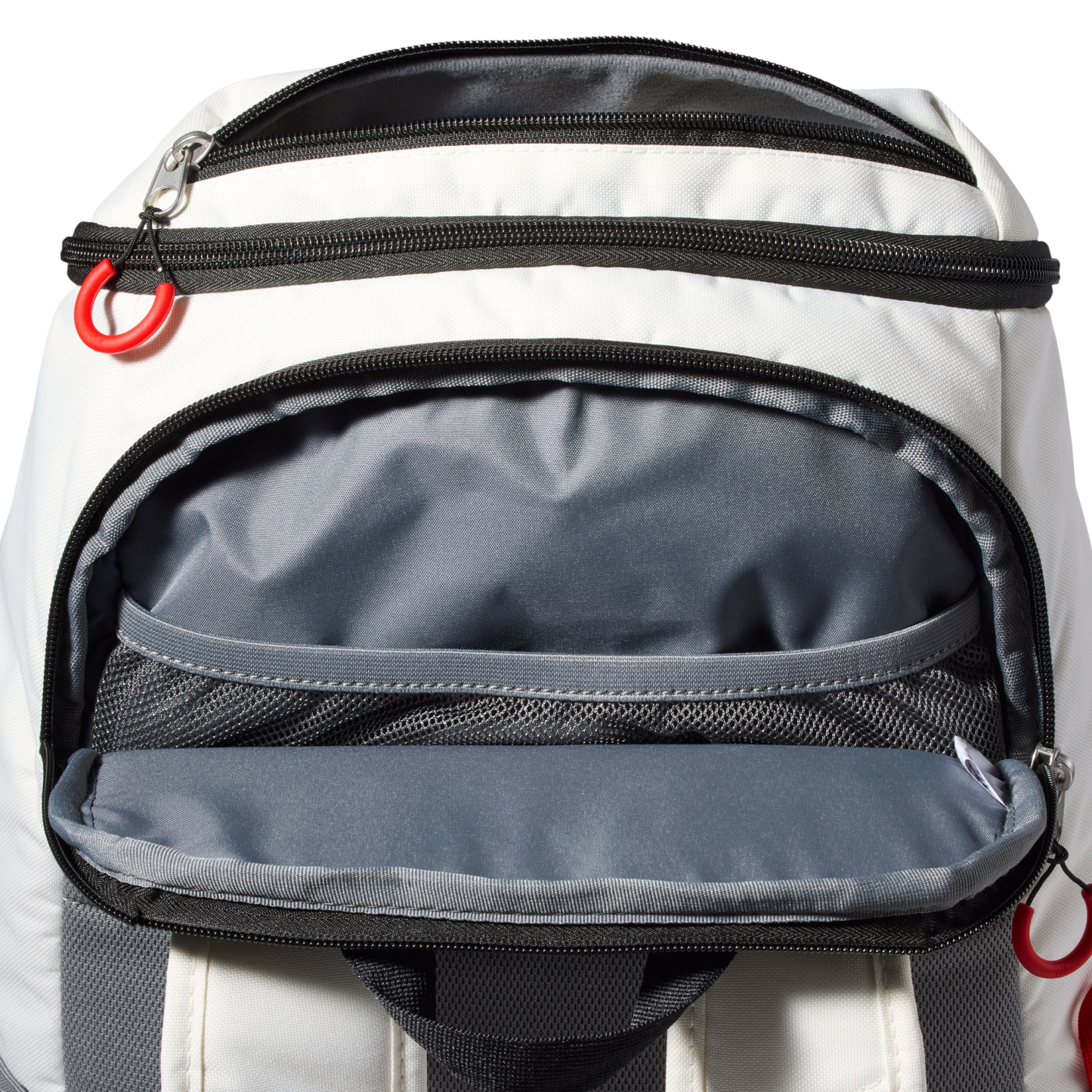 Nike Varsity Elite Project Backpack - Sail/Rush Red/Smoke Grey - Image 5