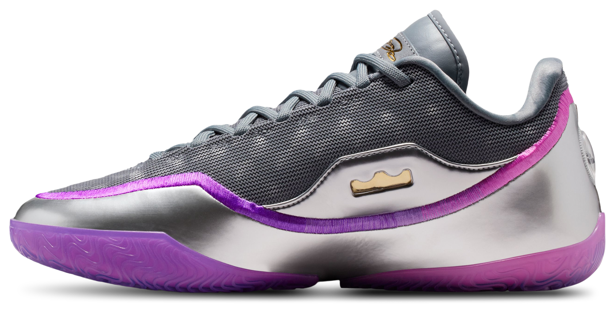 Nike Lebron XXIII Lux - Cool Grey/Black/Metallic Silver - Image 2