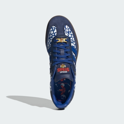 adidas ADIDAS BRAWL STARS SAMBA OG SHOES - Royal Blue / Royal Blue / Dark Blue - View 4