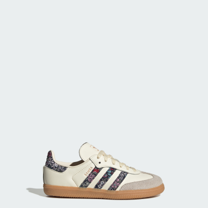 adidas ADIDAS LIBERTY SAMBA OG LACE SHOES - Cream White / Supplier Colour / Talc - View 1