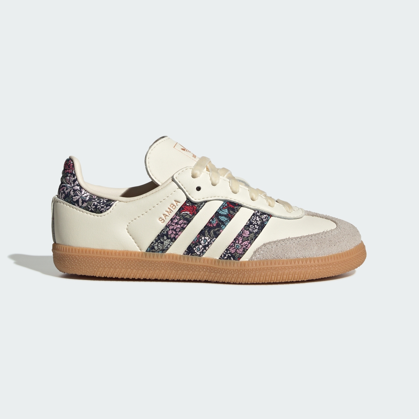 adidas ADIDAS LIBERTY SAMBA OG LACE SHOES - Cream White / Supplier Colour / Talc - View 3