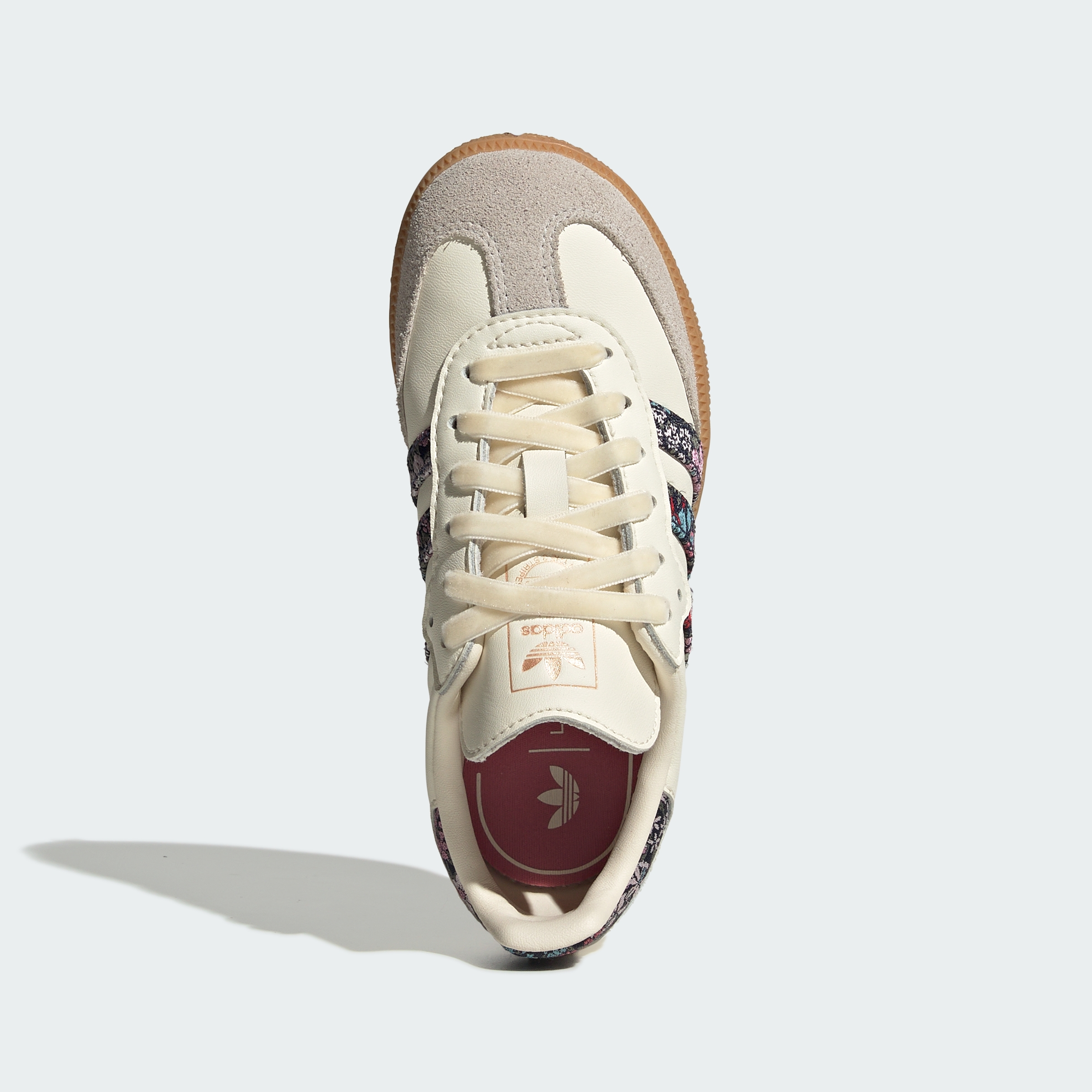 adidas ADIDAS LIBERTY SAMBA OG LACE SHOES - Cream White / Supplier Colour / Talc - View 4