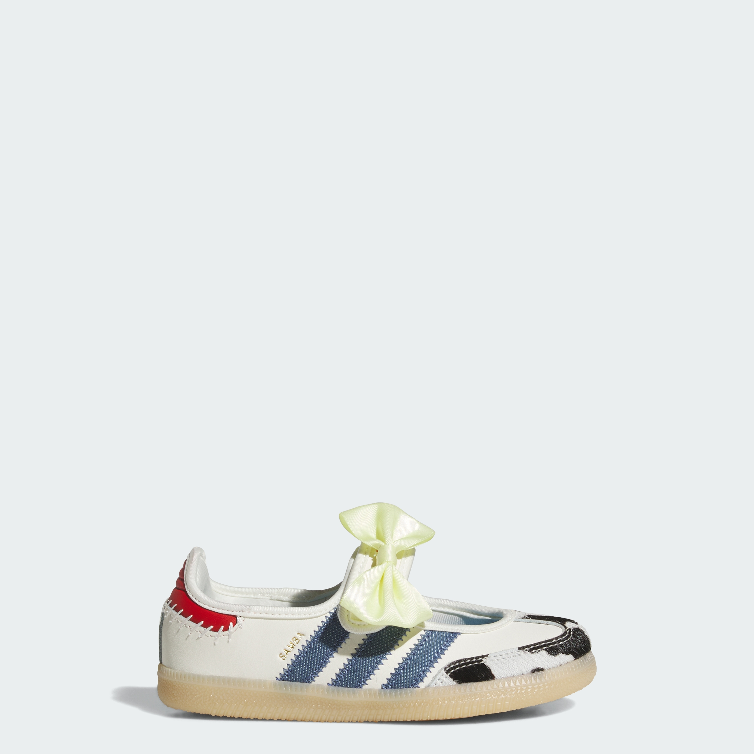 adidas ADIDAS PIXAR TOY STORY SAMBA JANE CHILD SHOES - Off White / Core Black / Gum - View 1