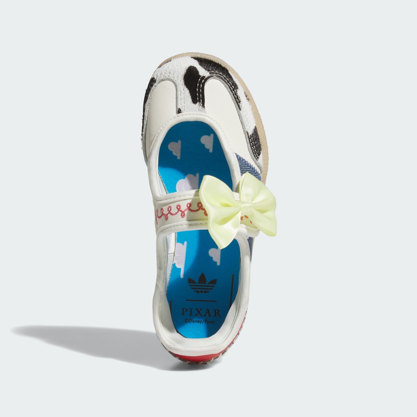 adidas ADIDAS PIXAR TOY STORY SAMBA JANE CHILD SHOES - Off White / Core Black / Gum - View 2