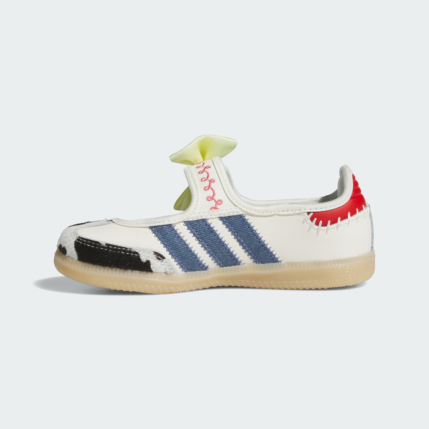 adidas ADIDAS PIXAR TOY STORY SAMBA JANE CHILD SHOES - Off White / Core Black / Gum - View 7