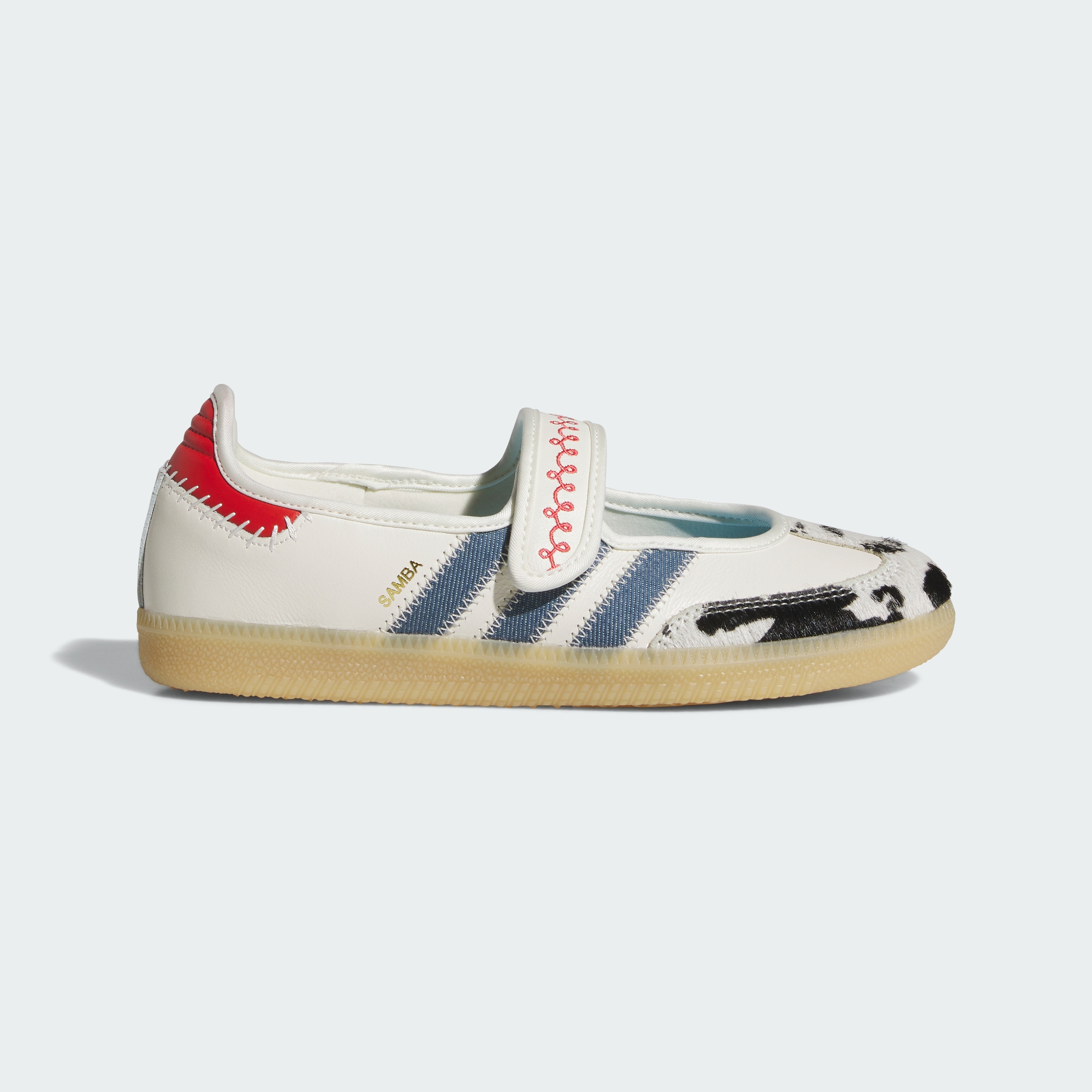 adidas ADIDAS PIXAR TOY STORY SAMBA JANE Shoes - Off White / Core Black / Gum - View 3