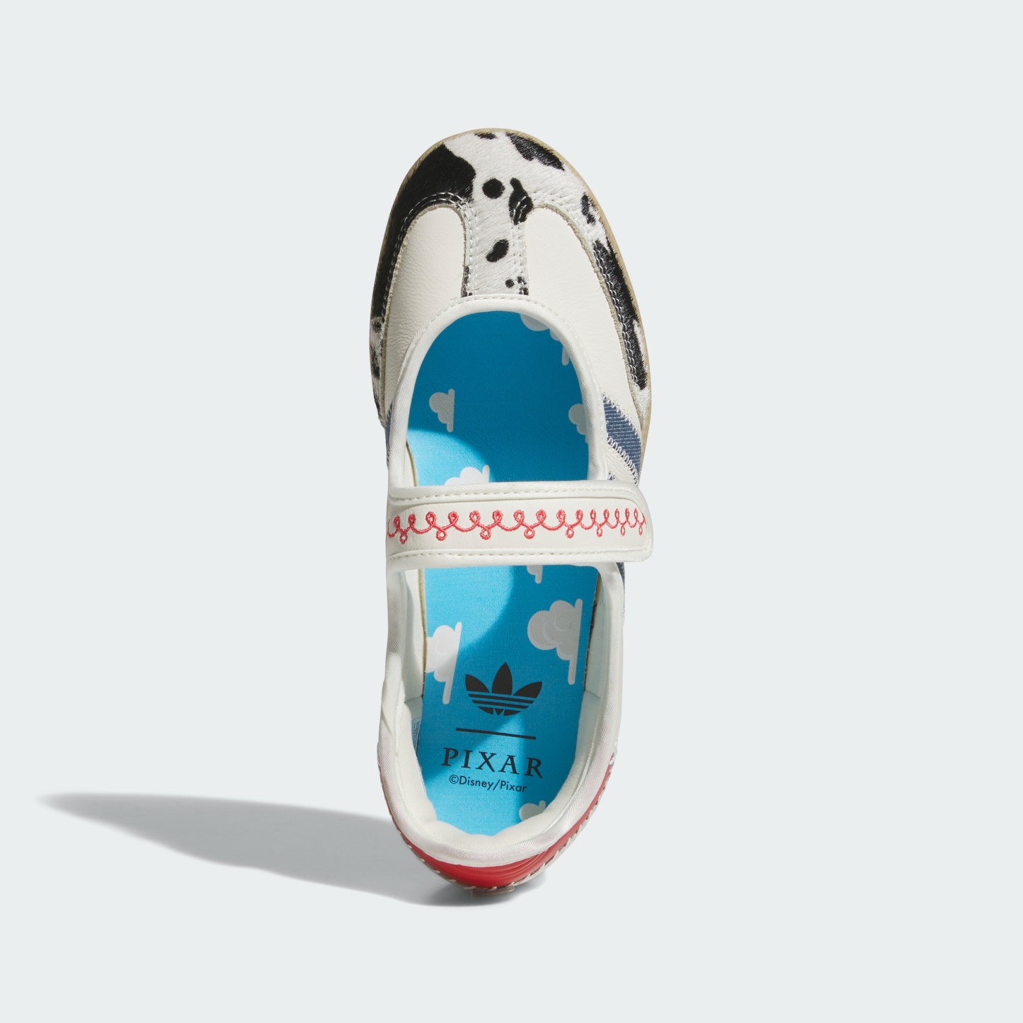 adidas ADIDAS PIXAR TOY STORY SAMBA JANE Shoes - Off White / Core Black / Gum - View 2