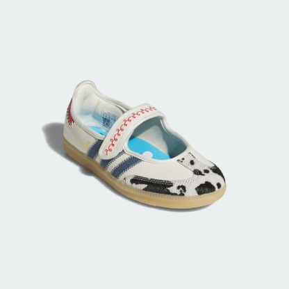 adidas ADIDAS PIXAR TOY STORY SAMBA JANE Shoes - Off White / Core Black / Gum - View 5
