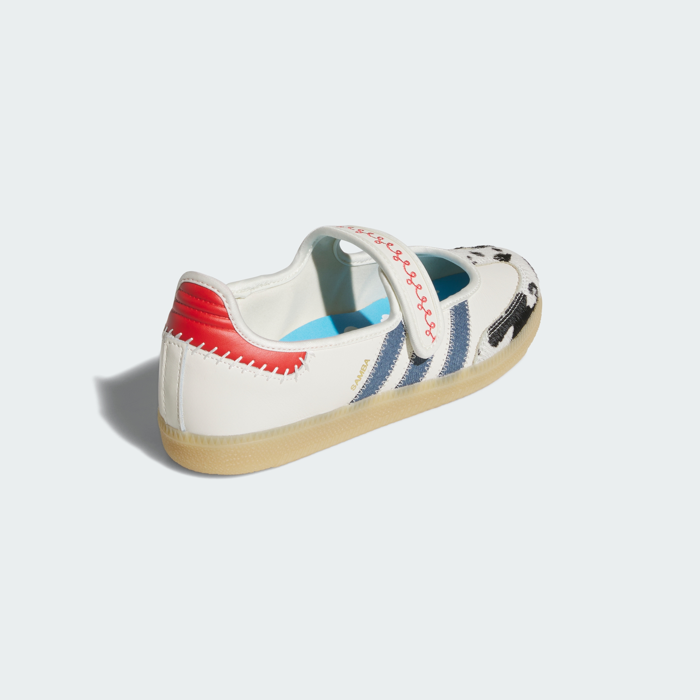 adidas ADIDAS PIXAR TOY STORY SAMBA JANE Shoes - Off White / Core Black / Gum - View 6