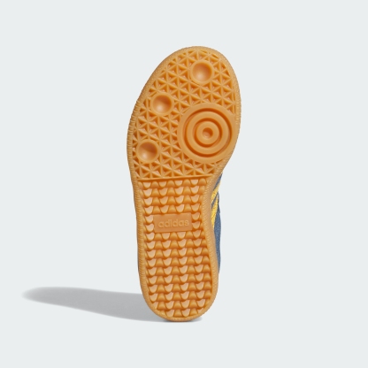 adidas ADIDAS PIXAR TOY STORY SAMBA OG SHOES CHILD - Crew Blue / Crew Yellow / Off White - View 4