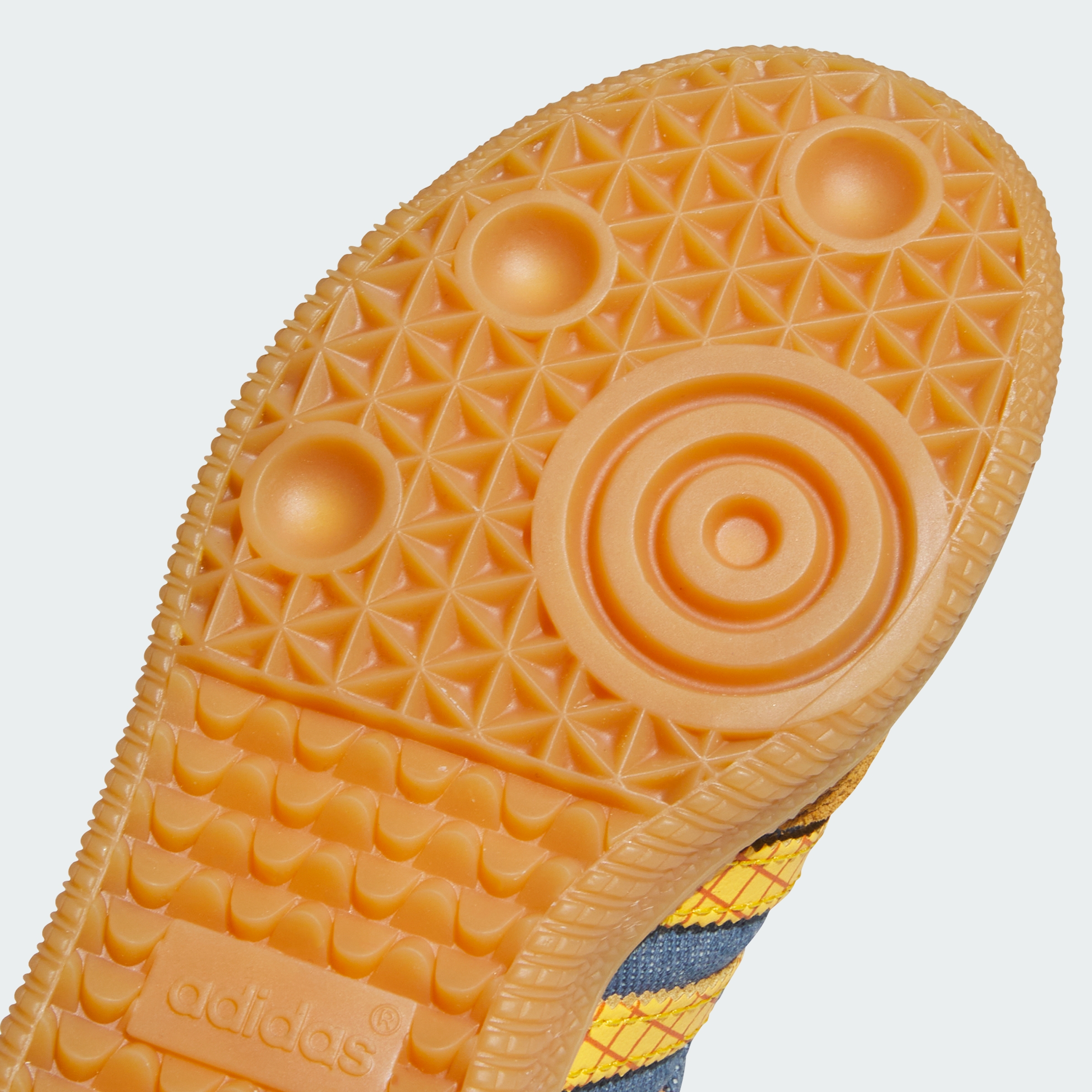 adidas ADIDAS PIXAR TOY STORY SAMBA OG SHOES CHILD - Crew Blue / Crew Yellow / Off White - View 9