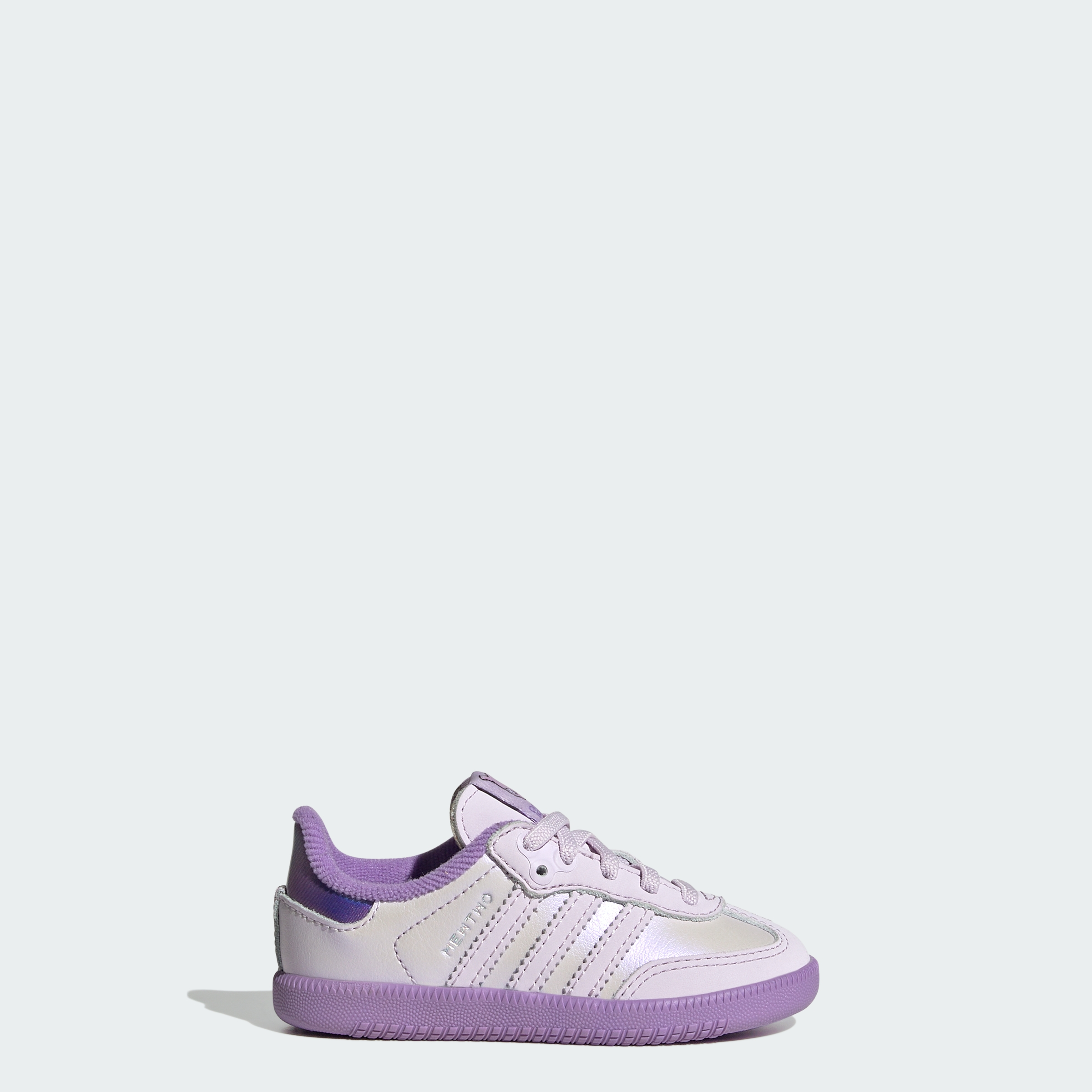 adidas ADIDAS Pokémon SAMBA OG ELASTIC LACE SHOES - Ice Lavender / Ice Lavender / Violet Fusion - View 1