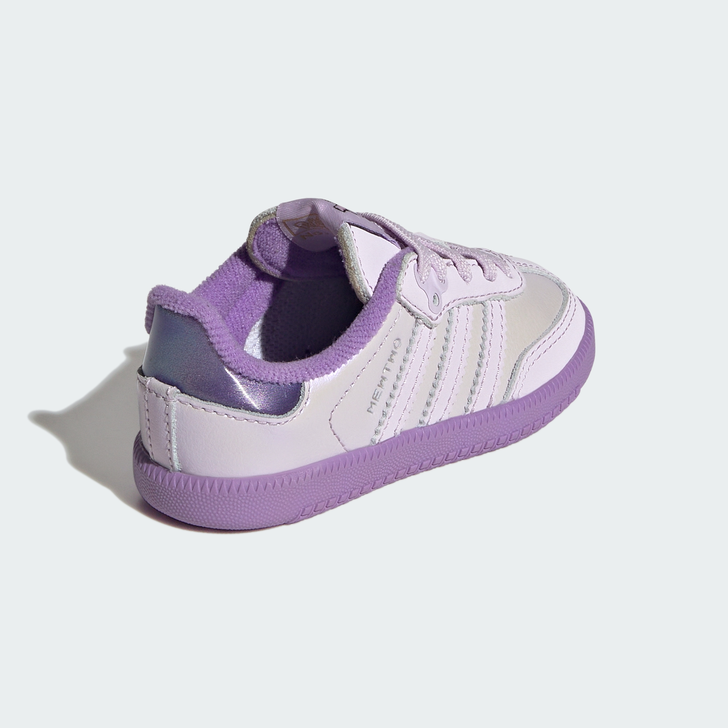 adidas ADIDAS Pokémon SAMBA OG ELASTIC LACE SHOES - Ice Lavender / Ice Lavender / Violet Fusion - View 7
