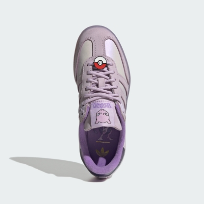 adidas ADIDAS Pokémon SAMBA OG SHOES - Ice Lavender / Ice Lavender / Violet Fusion - View 4