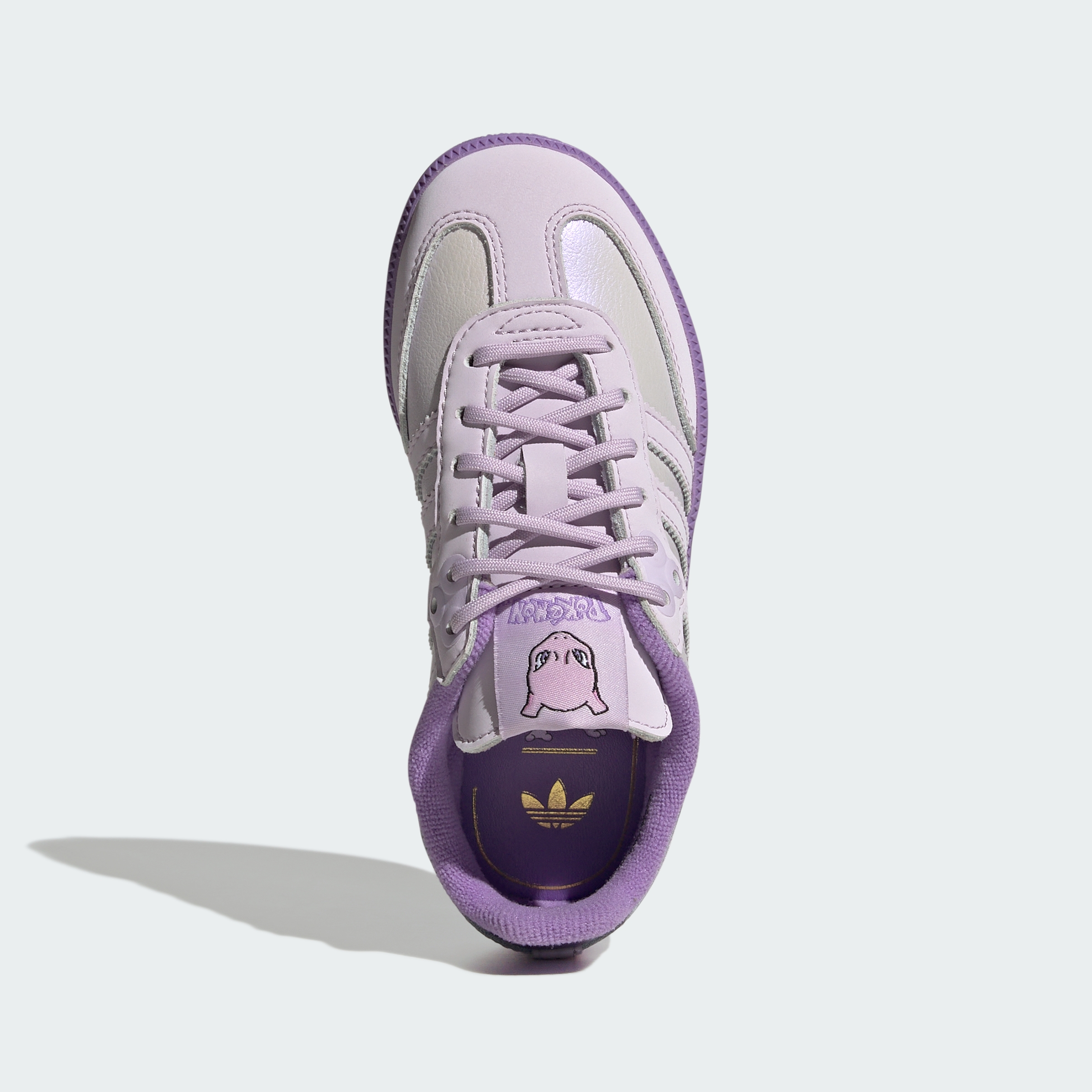adidas ADIDAS Pokémon SAMBA OG SHOES - Ice Lavender / Ice Lavender / Violet Fusion - View 4
