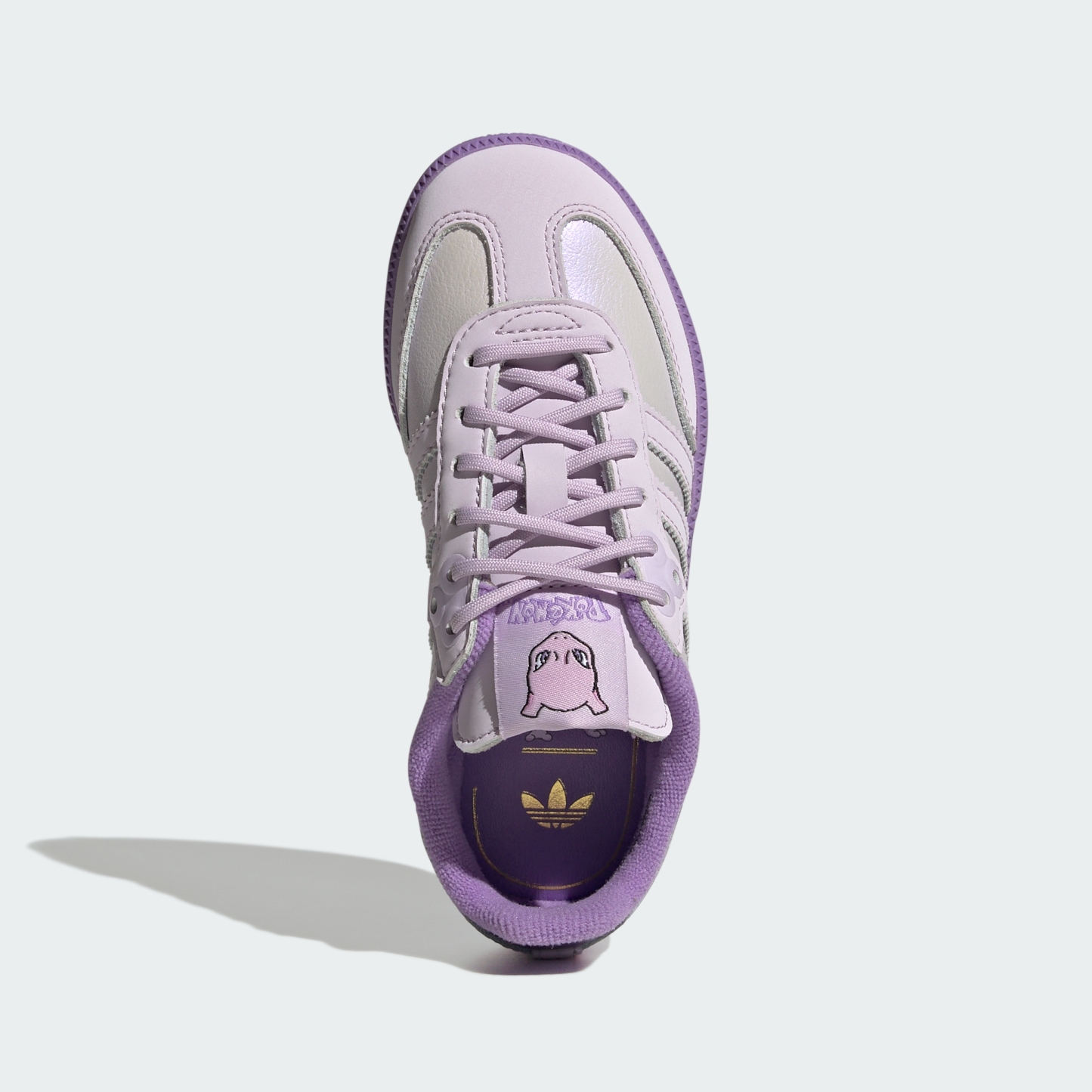 adidas ADIDAS Pokémon SAMBA OG SHOES - Ice Lavender / Ice Lavender / Violet Fusion - View 4