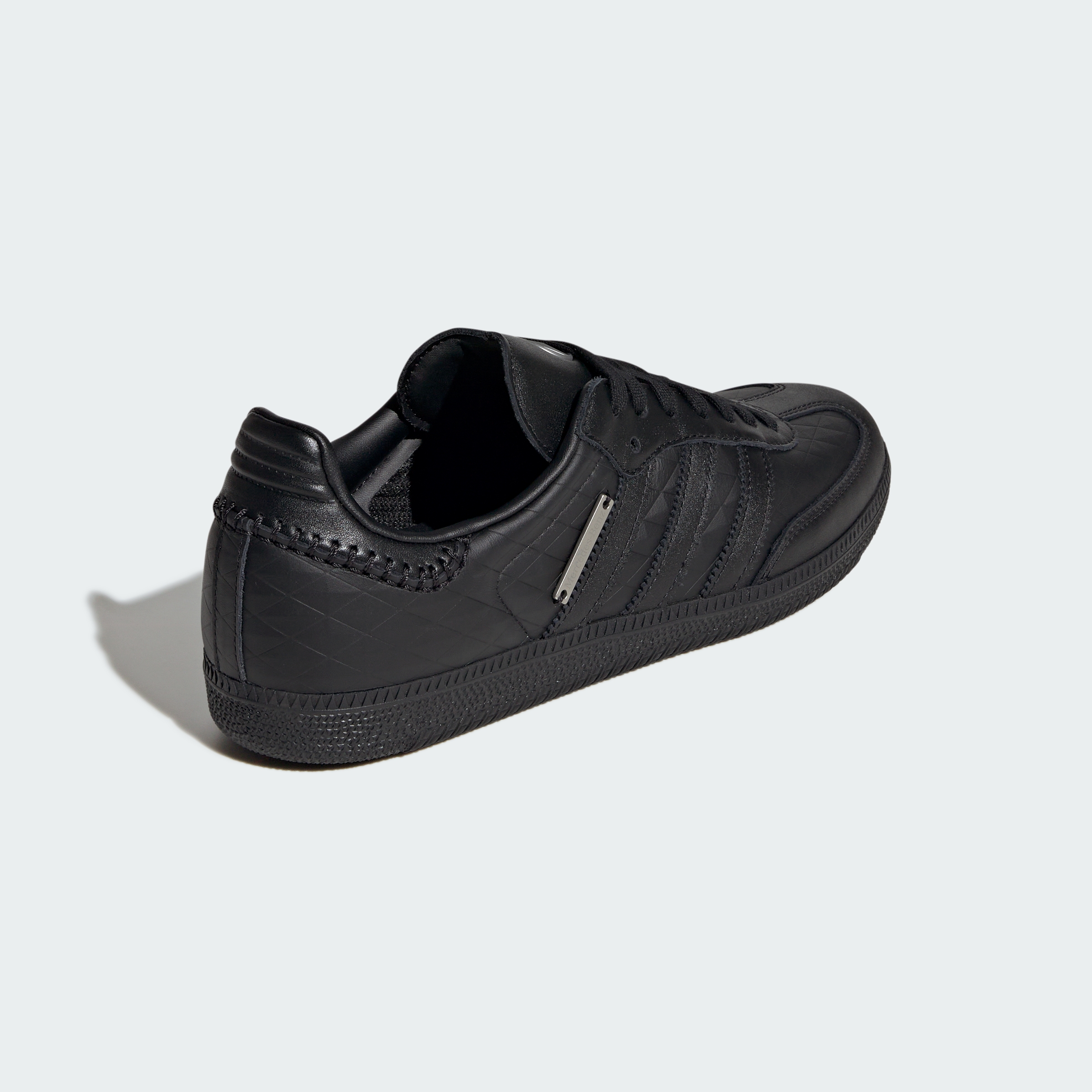 adidas ADIDAS SAMBA OG - MERCEDES-BENZ SHOES - Core Black / Core Black / Silver Metallic - View 6