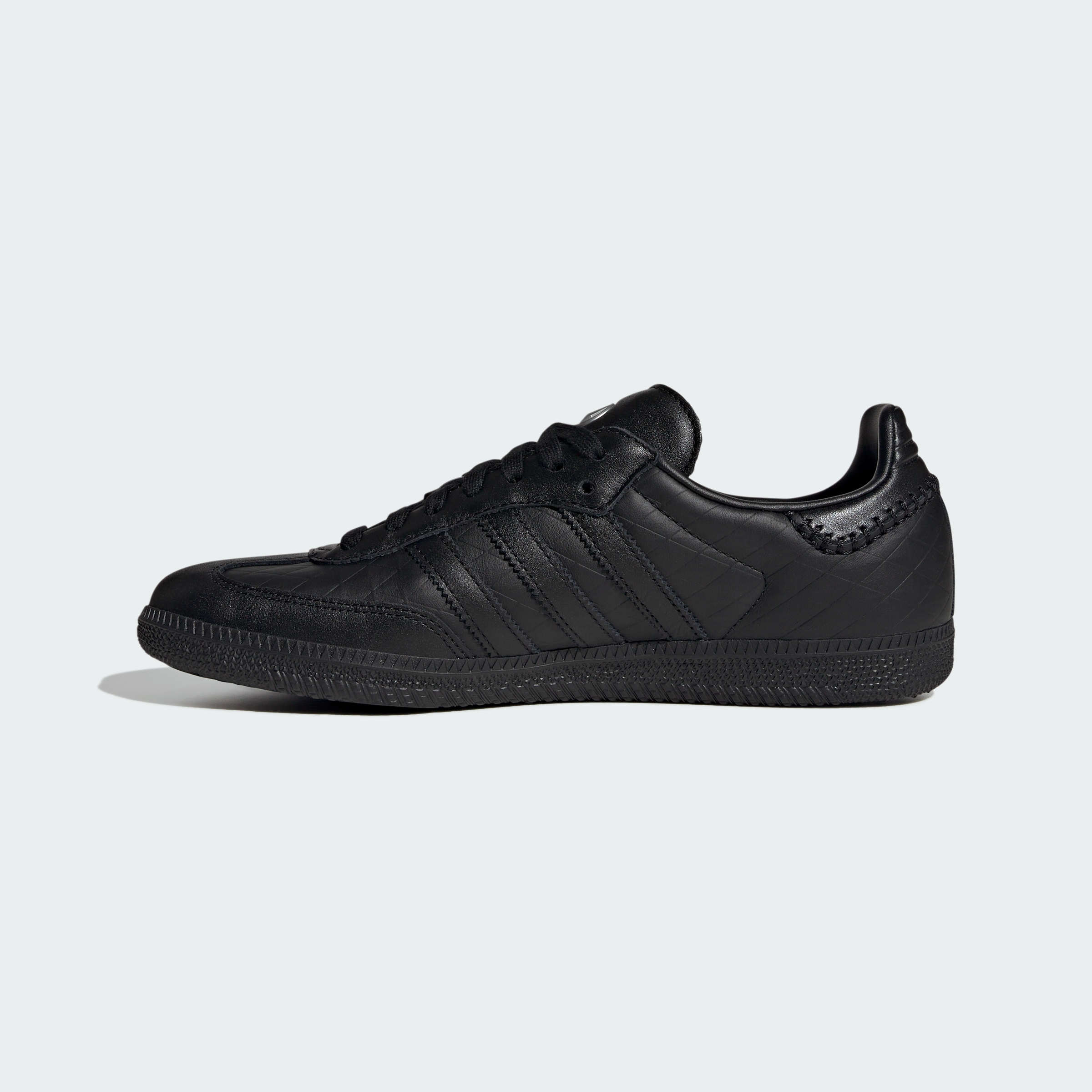adidas ADIDAS SAMBA OG - MERCEDES-BENZ SHOES - Core Black / Core Black / Silver Metallic - View 7