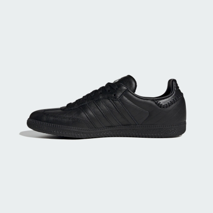 adidas ADIDAS SAMBA OG - MERCEDES-BENZ SHOES - Core Black / Core Black / Silver Metallic - View 7