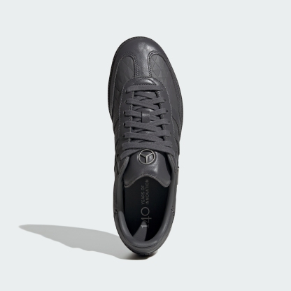 adidas ADIDAS SAMBA OG - MERCEDES-BENZ SHOES - Grey Five / Grey Five / Silver Metallic - View 2