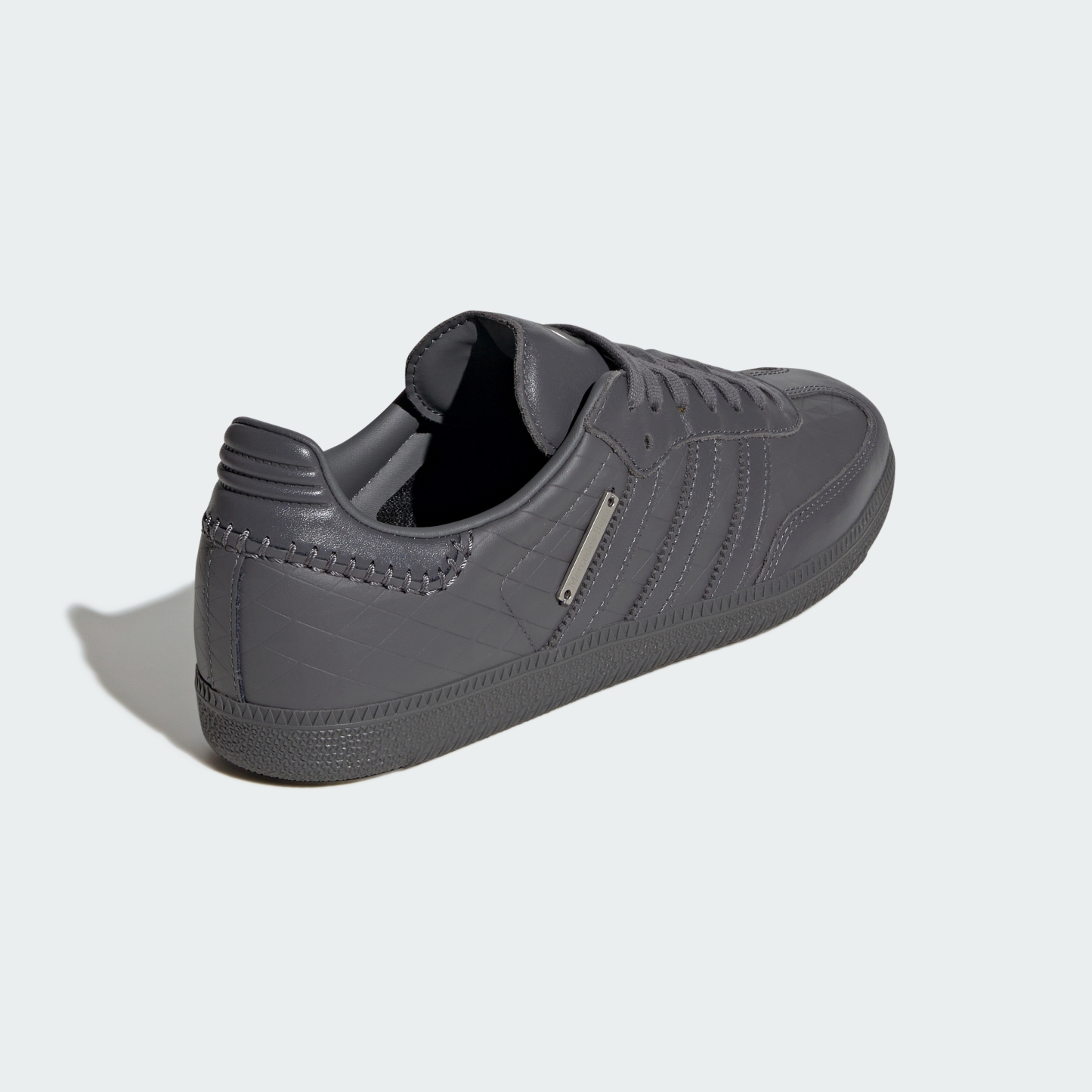 adidas ADIDAS SAMBA OG - MERCEDES-BENZ SHOES - Grey Five / Grey Five / Silver Metallic - View 6