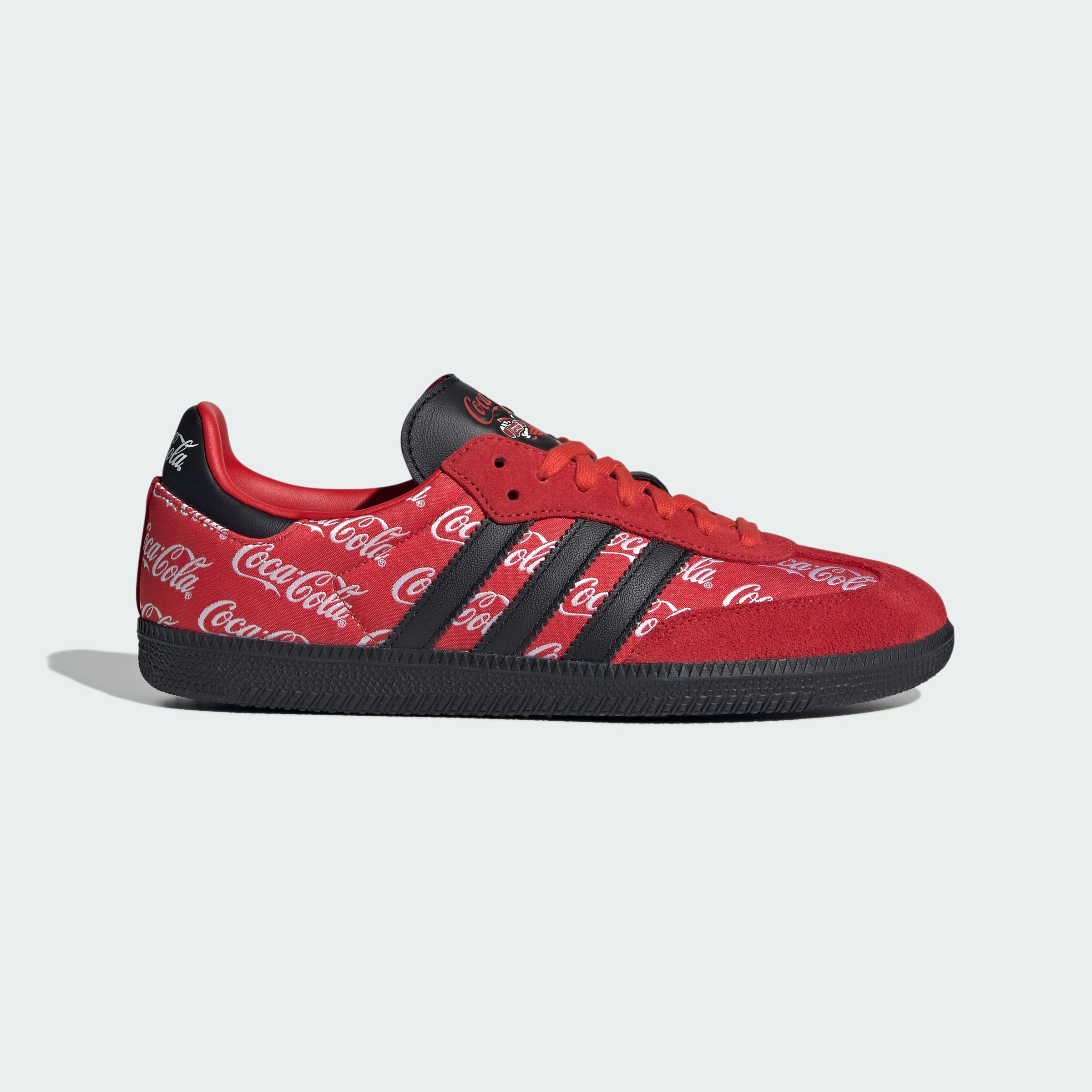 adidas ADIDAS X COCA-COLA SAMBA OG SHOES - None / Core Black / Cloud White - View 3
