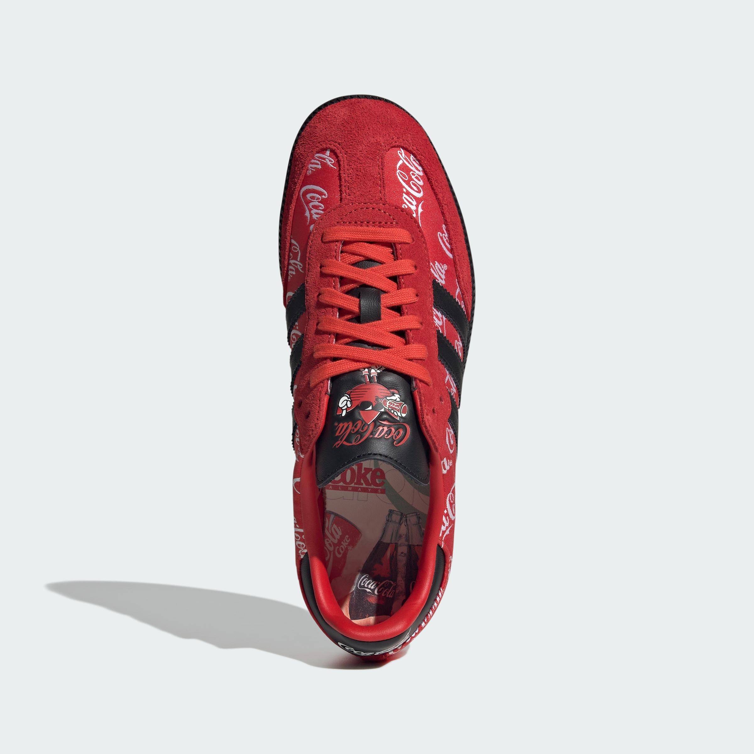 adidas ADIDAS X COCA-COLA SAMBA OG SHOES - None / Core Black / Cloud White - View 4