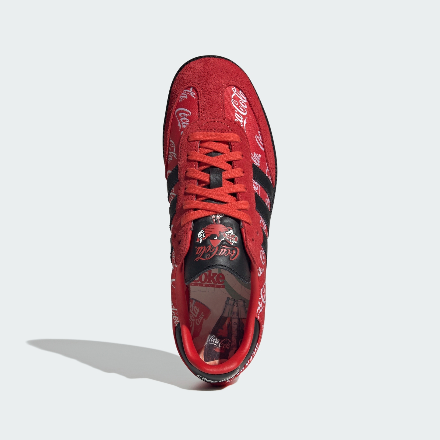 adidas ADIDAS X COCA-COLA SAMBA OG SHOES - None / Core Black / Cloud White - View 4