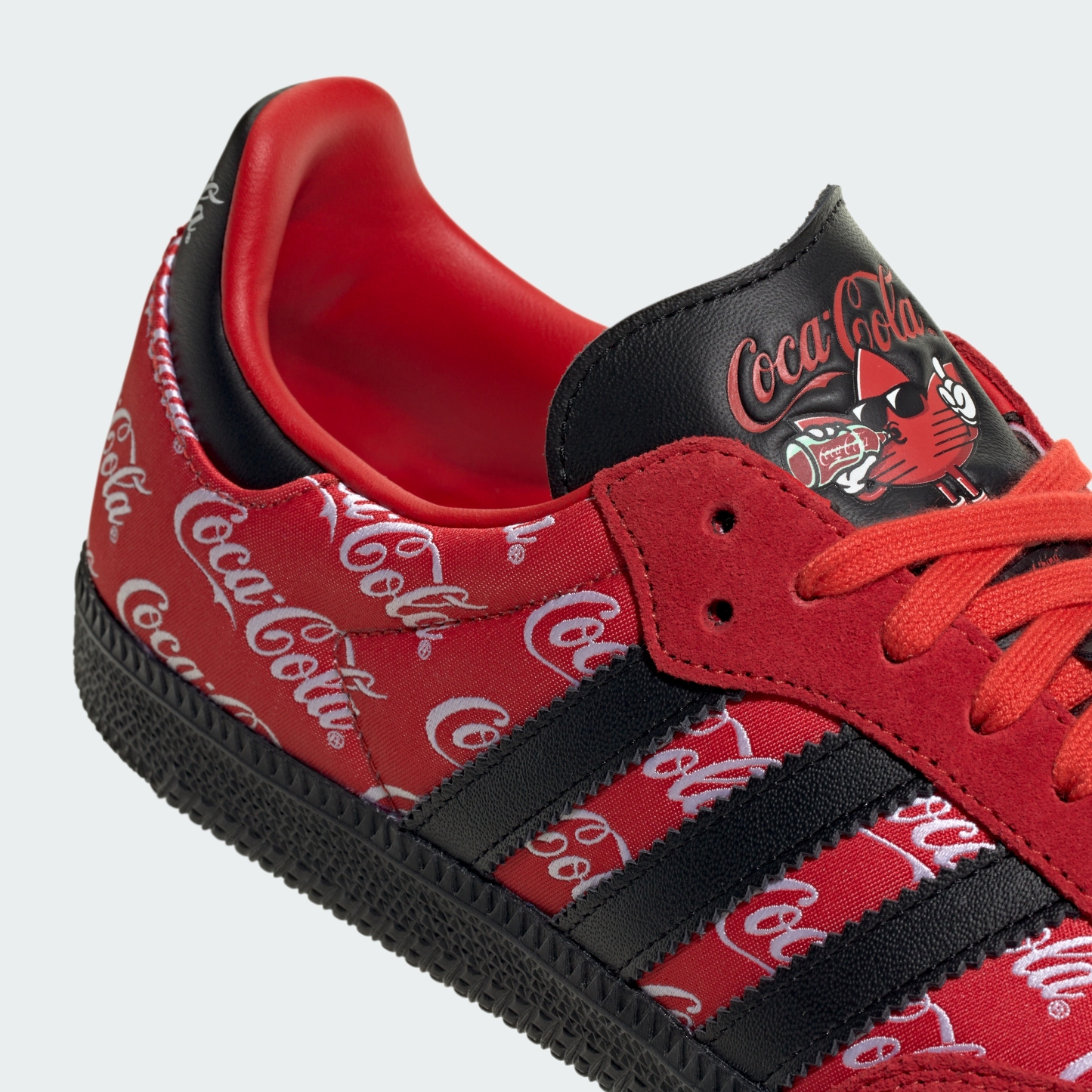 adidas ADIDAS X COCA-COLA SAMBA OG SHOES - None / Core Black / Cloud White - View 10