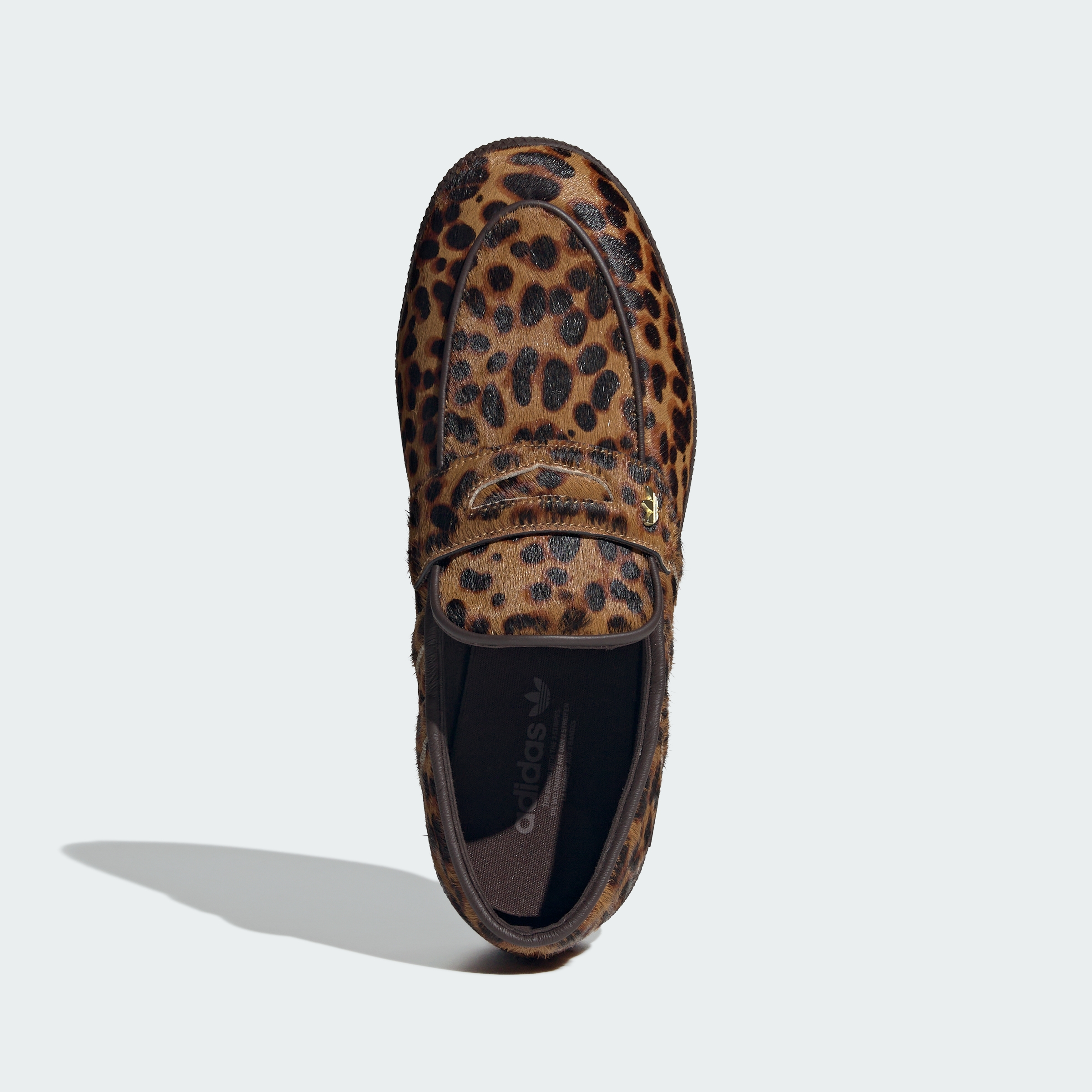 adidas HANDBALL SPEZIAL LOAFER SHOES - Magic Beige / Core Black / Dark Brown - View 2
