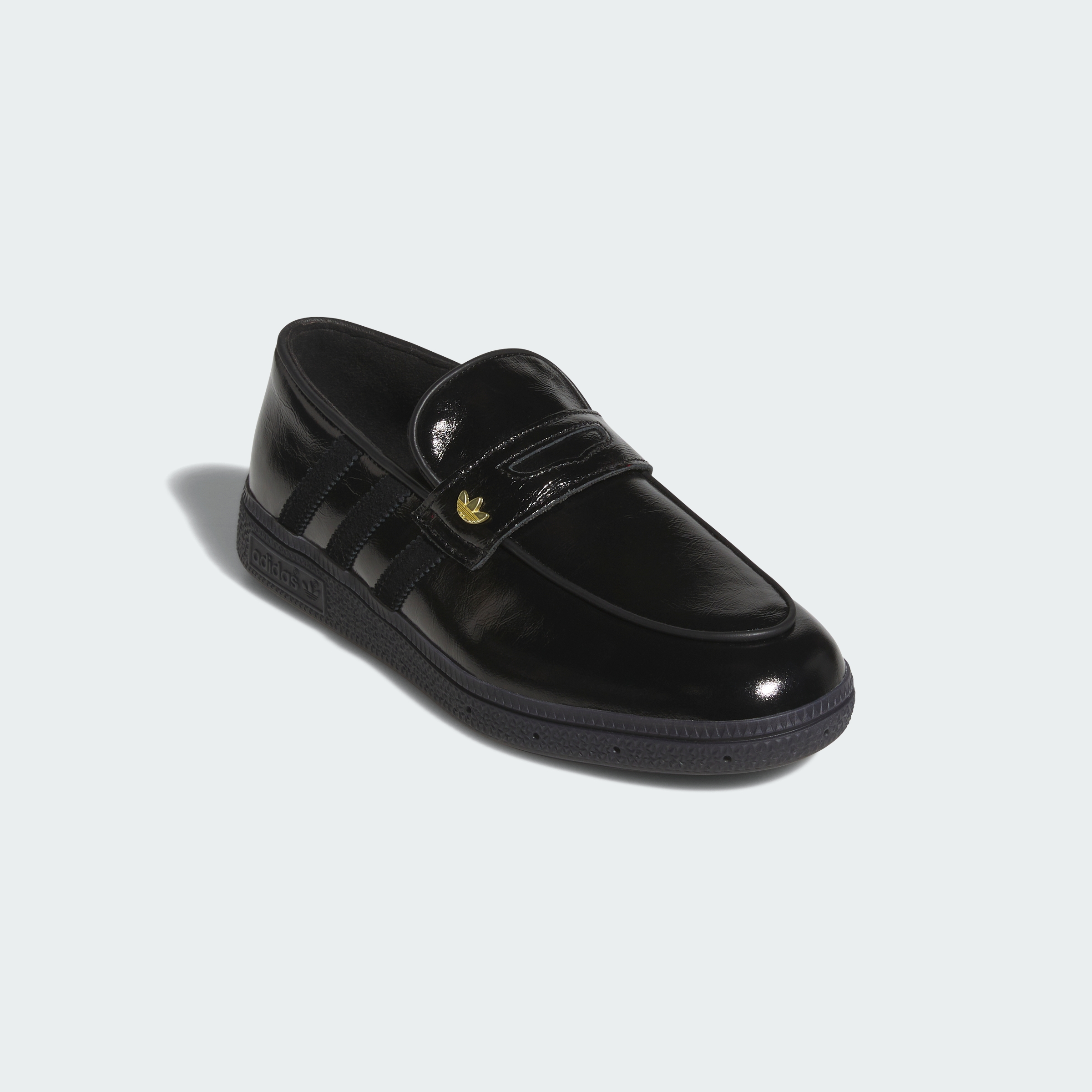 adidas HANDBALL SPEZIAL LOAFER SHOES - Core Black / Core Black / Gold Metallic - View 5