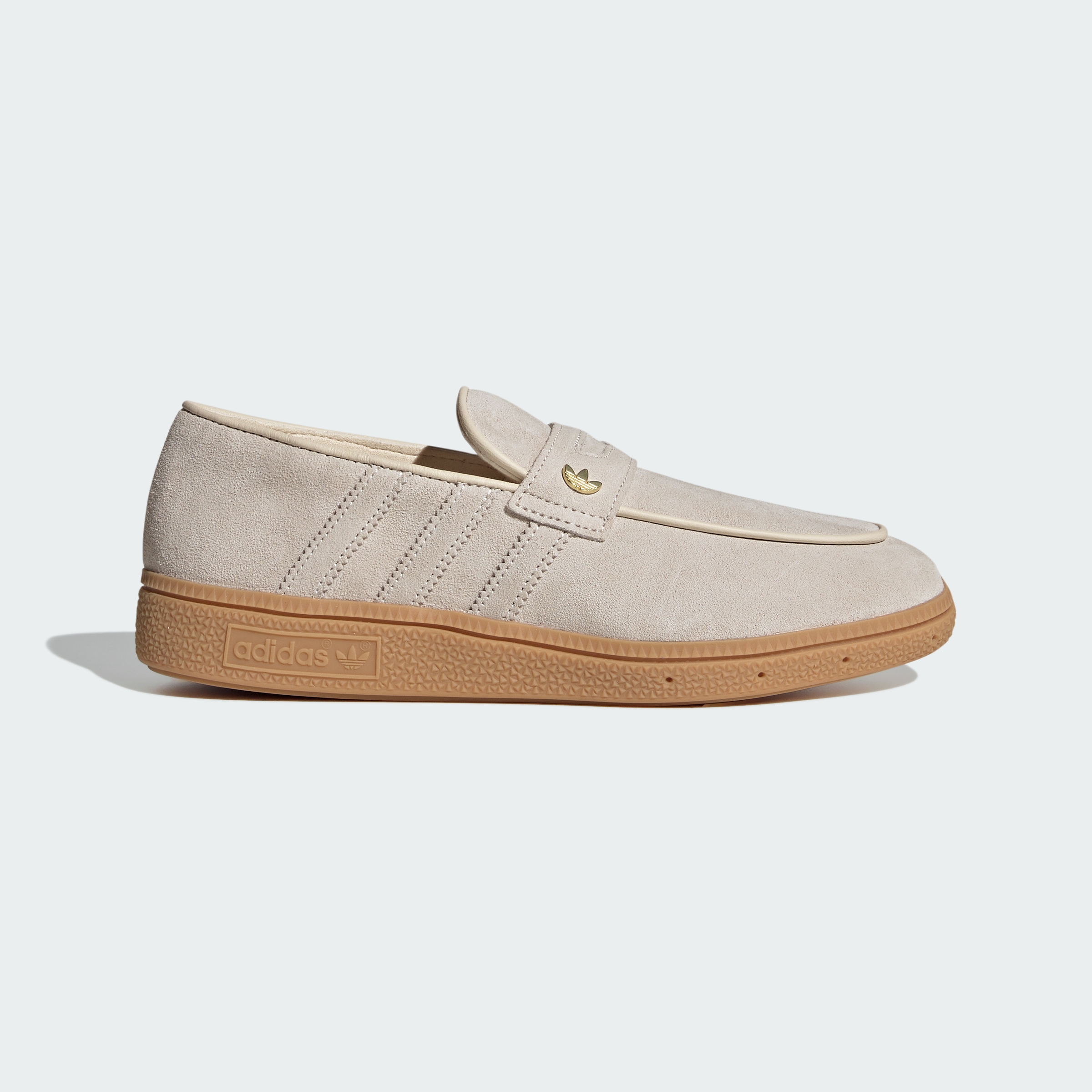 adidas HANDBALL SPEZIAL LOAFER SHOES - Wonder White / Wonder White / Gum - View 3