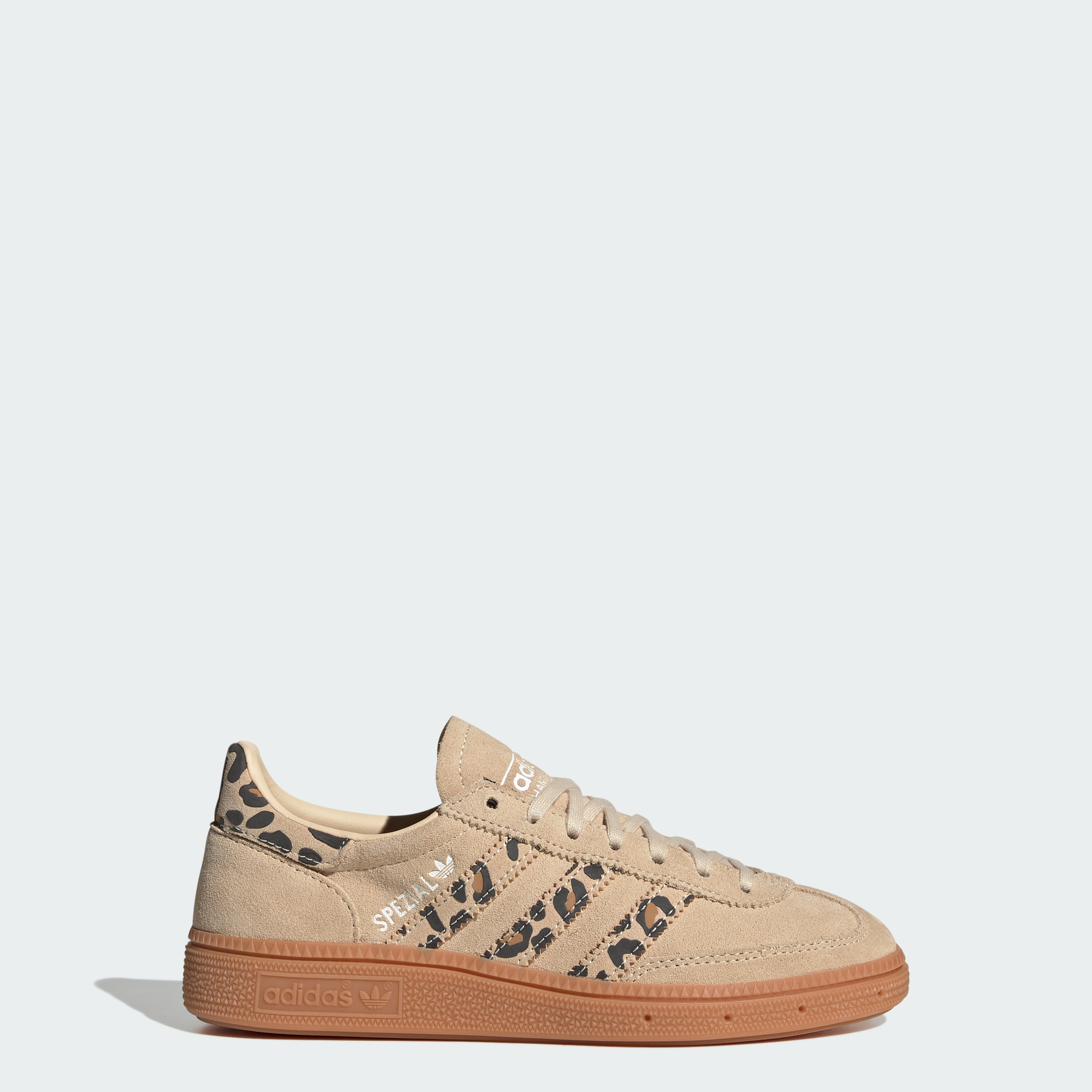 adidas HANDBALL SPEZIAL SHOES - Sand Strata / Cloud White / Mesa - View 1