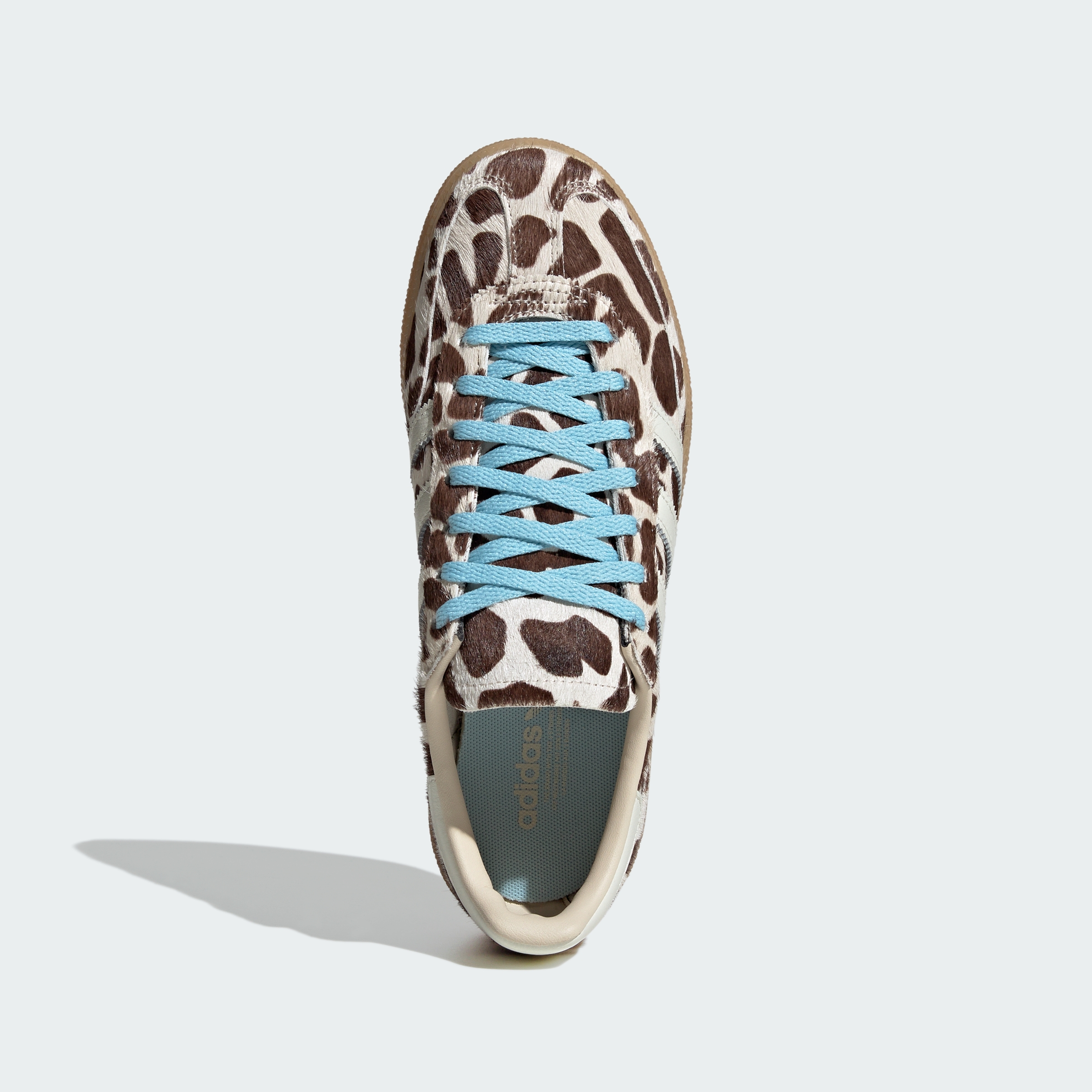 adidas HANDBALL SPEZIAL SHOES - Crystal Linen / Ivory / Icey Blue - View 4