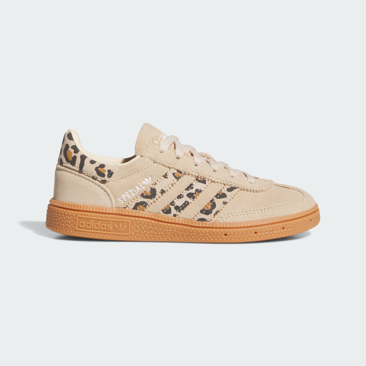 adidas HANDBALL SPEZIAL SHOES - Sand Strata / Cloud White / Mesa - View 3