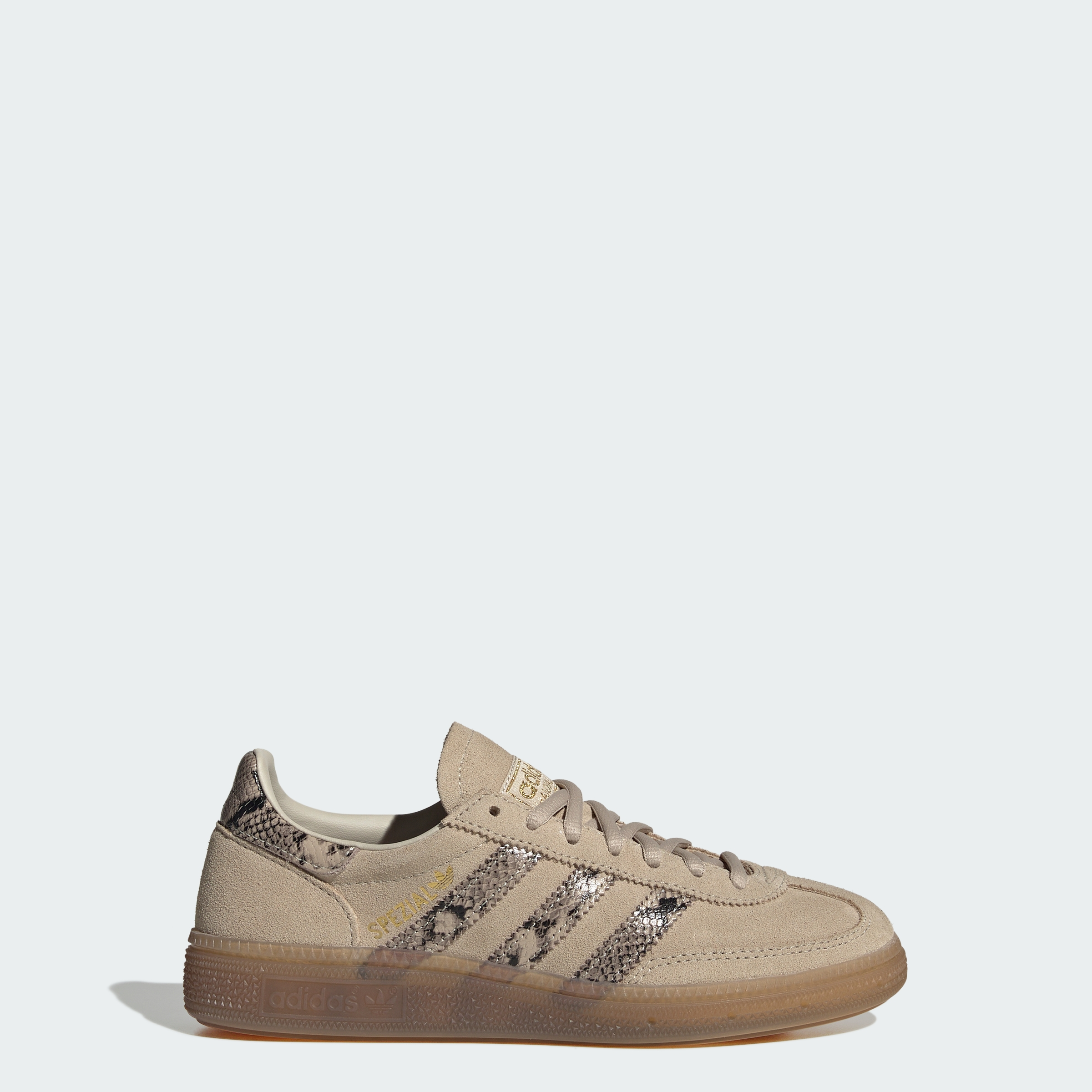adidas HANDBALL SPEZIAL SHOES - Khaki Three / Khaki Three / Beige - View 1