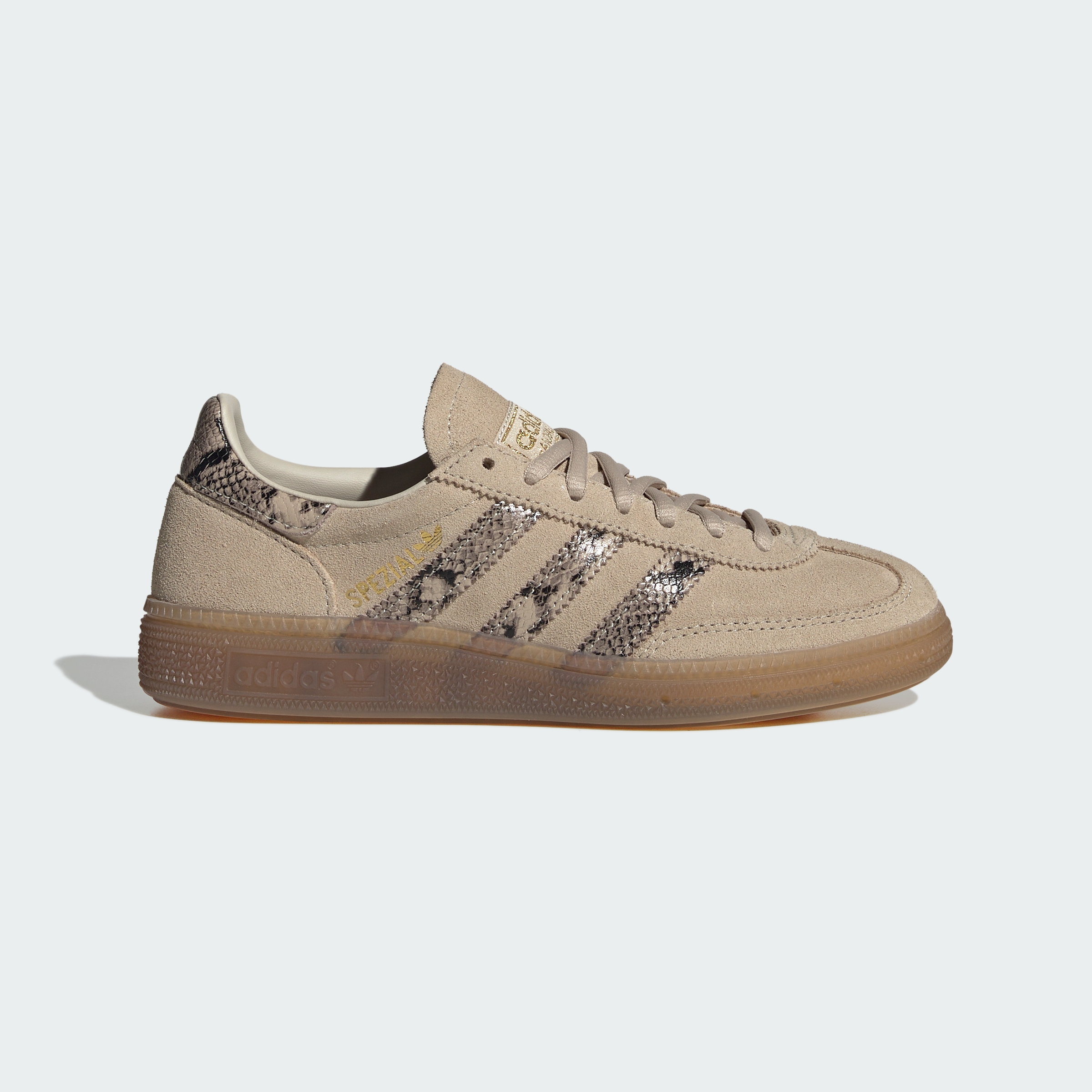 adidas HANDBALL SPEZIAL SHOES - Khaki Three / Khaki Three / Beige - View 3