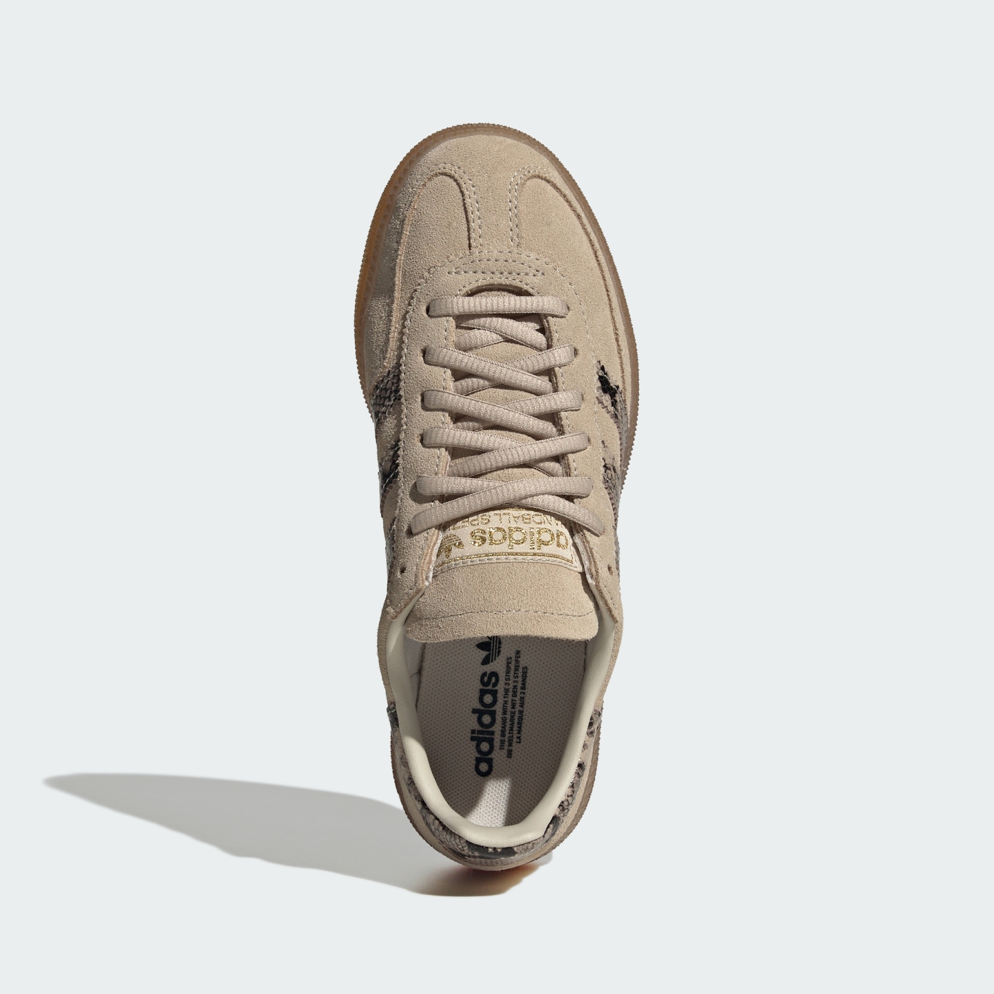 adidas HANDBALL SPEZIAL SHOES - Khaki Three / Khaki Three / Beige - View 2