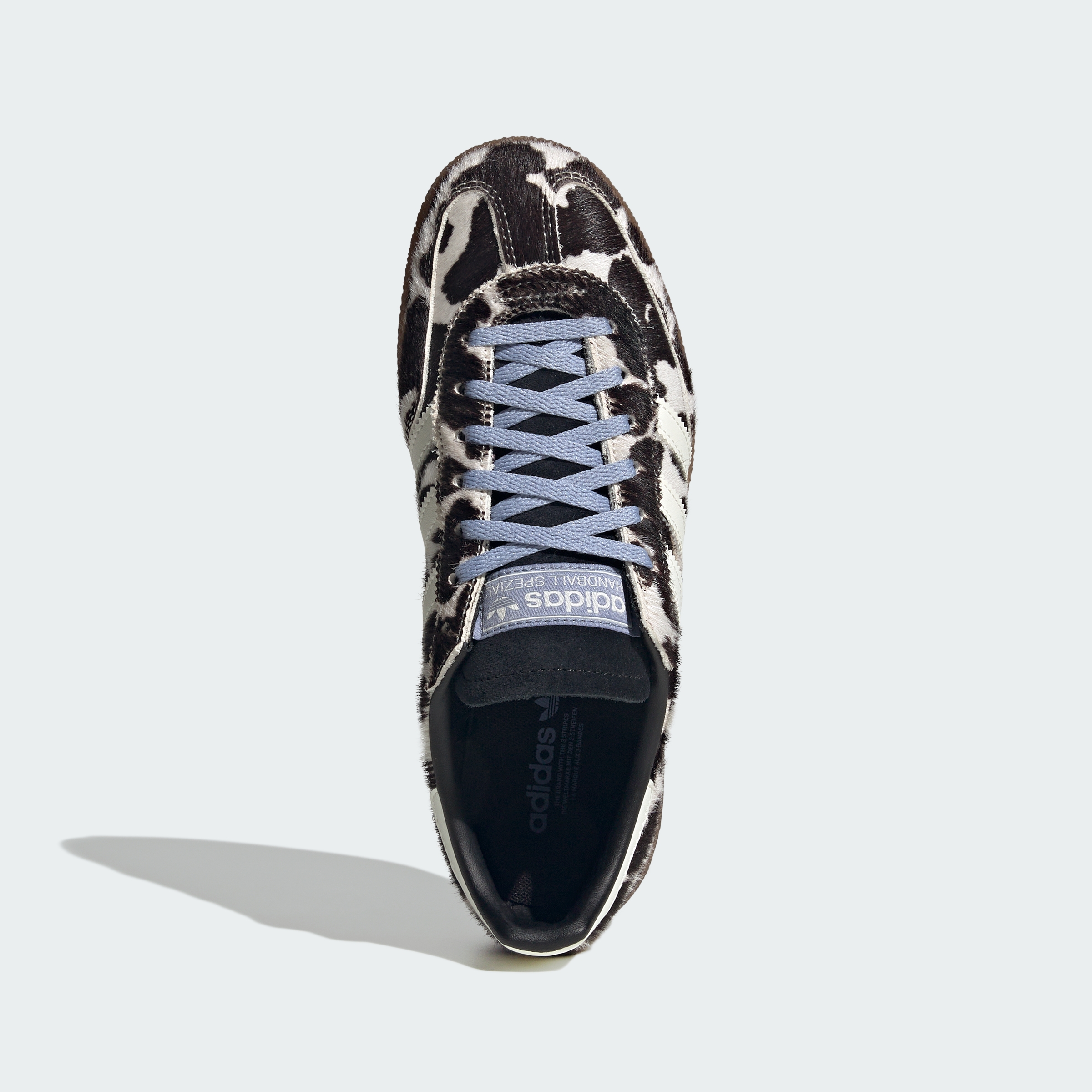 adidas HANDBALL SPEZIAL SHOES - Core Black / Off White / Chalk Blue - View 4
